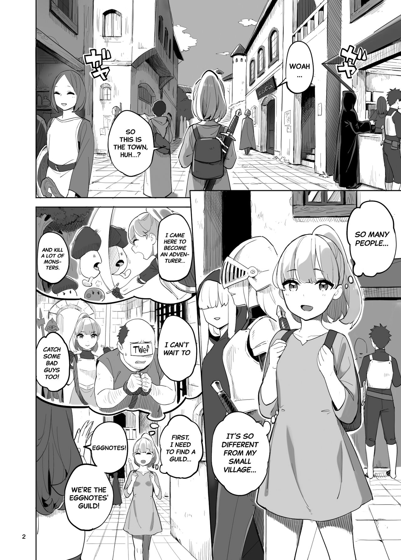 [Irotenya] Boukensha no Tamago | The Adventurer's Eggs [English] [Black Grimoires] image number 2