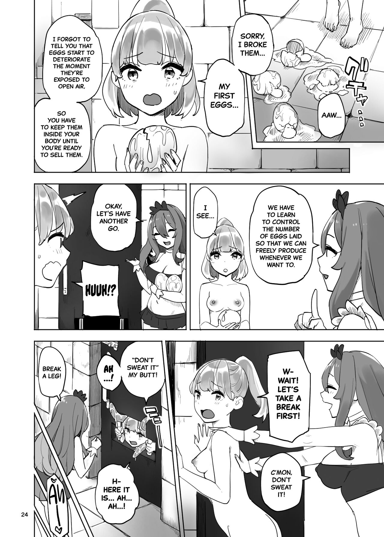 [Irotenya] Boukensha no Tamago | The Adventurer's Eggs [English] [Black Grimoires] image number 24