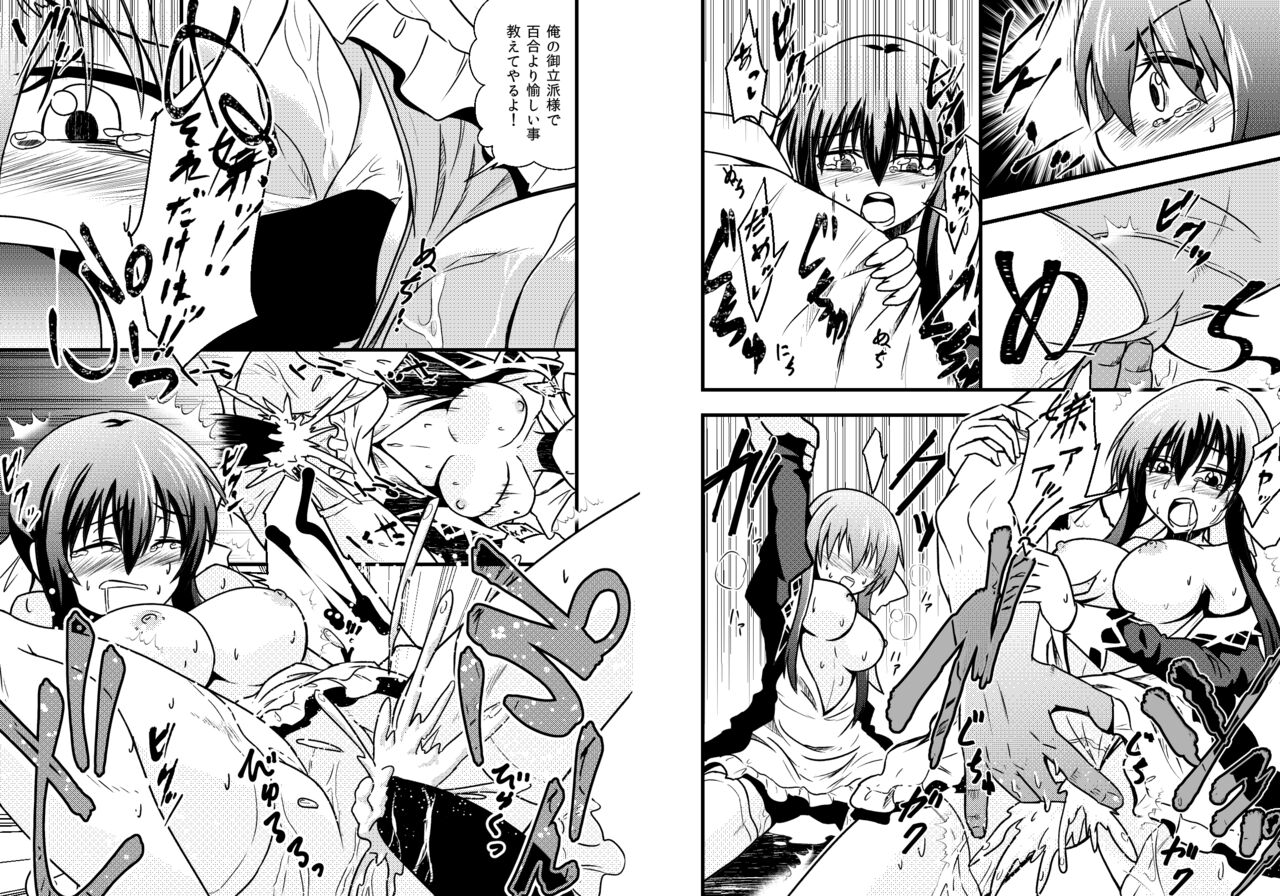 ・友達を庇って強姦されるストロベリー・パニックの涼水玉青 (Strawberry Panic!) 3eme image