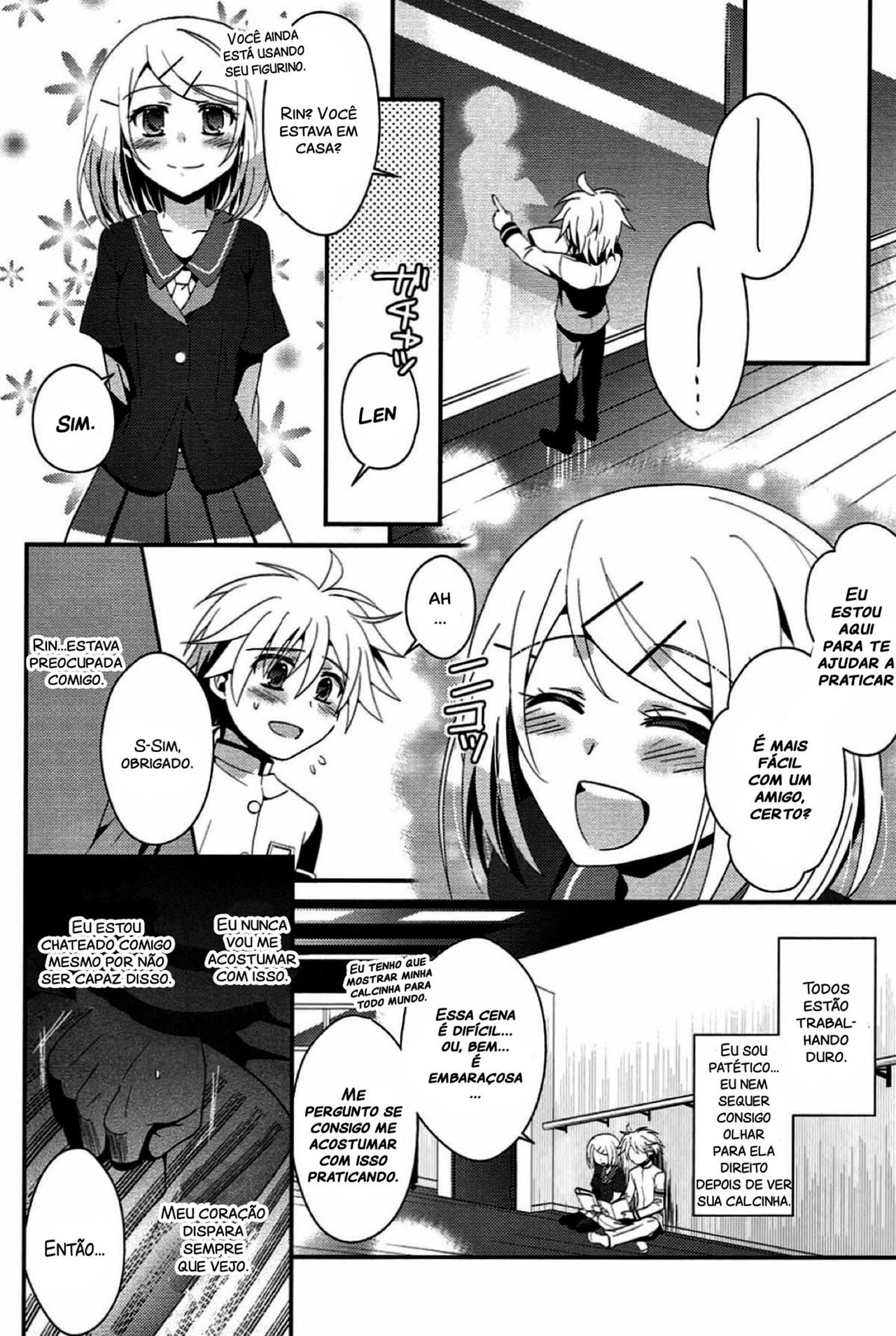 (C86) [highway (Iri)] Aku no Seitokaichou HARD (VOCALOID) [Portuguese-BR] изображение № 9