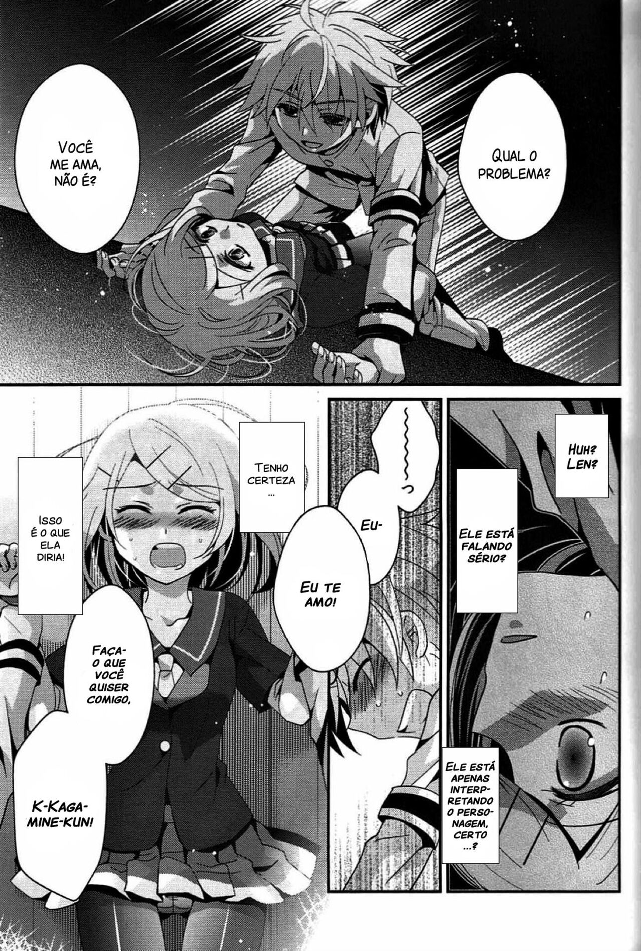 (C86) [highway (Iri)] Aku no Seitokaichou HARD (VOCALOID) [Portuguese-BR] изображение № 12