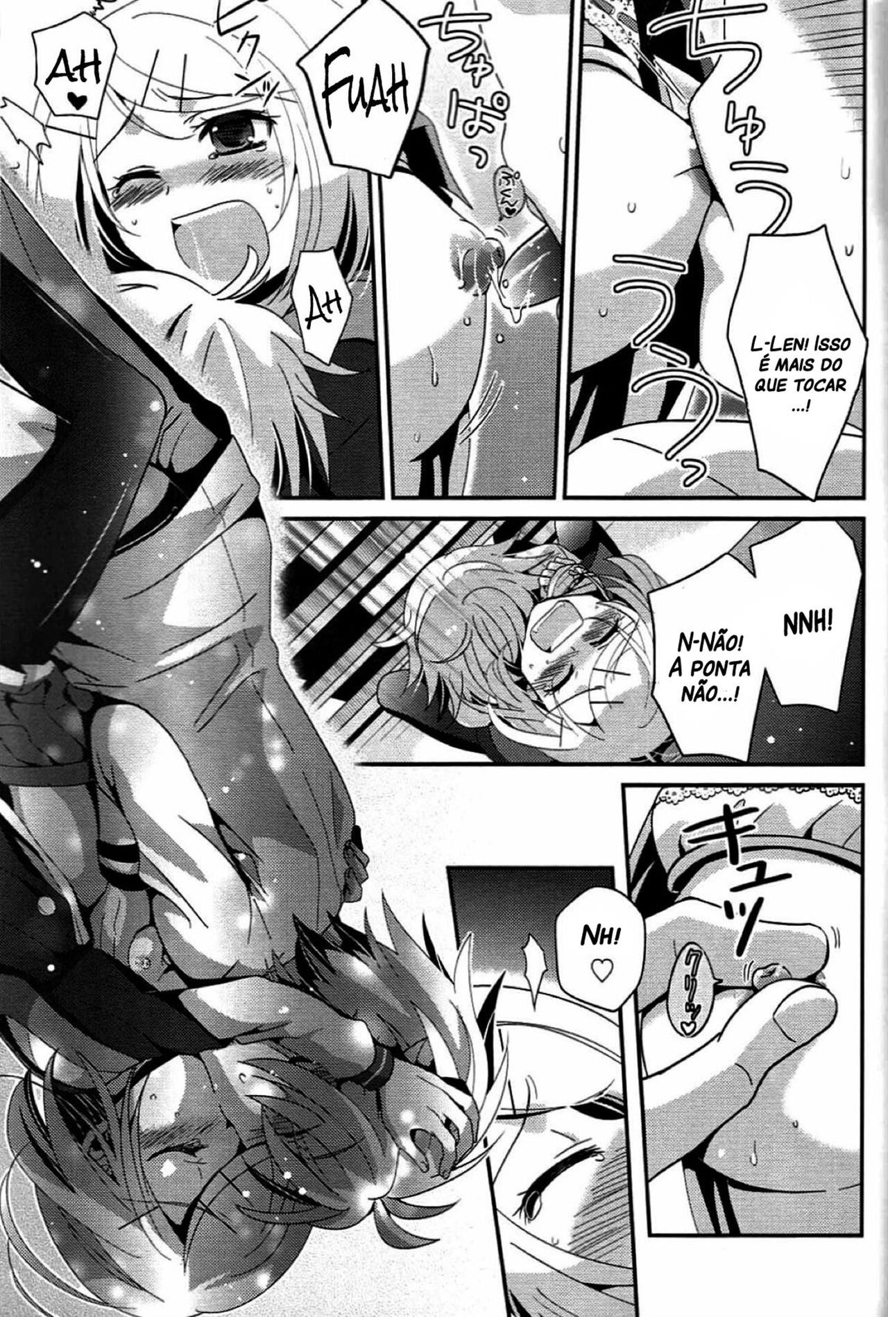 (C86) [highway (Iri)] Aku no Seitokaichou HARD (VOCALOID) [Portuguese-BR] изображение № 20