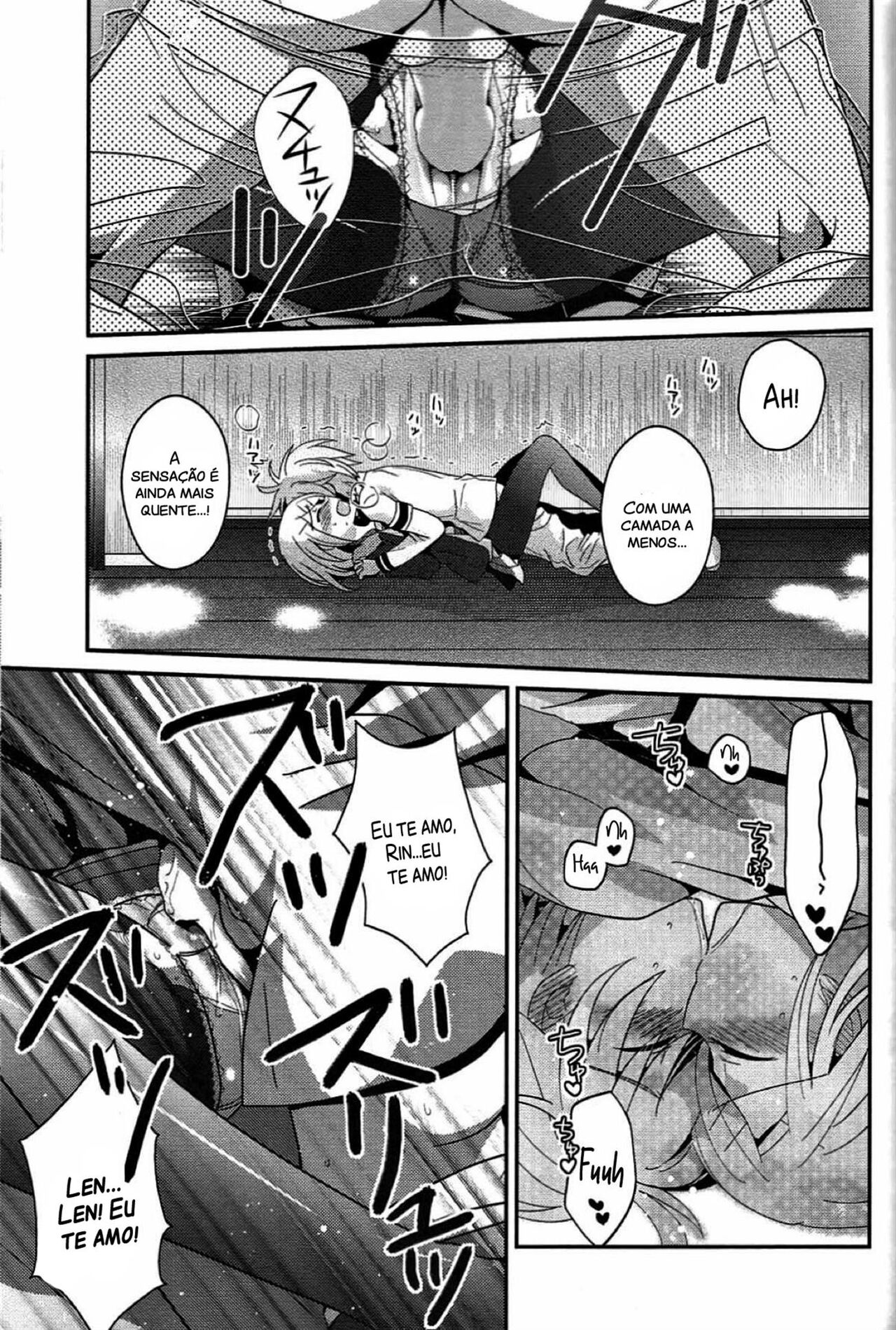 (C86) [highway (Iri)] Aku no Seitokaichou HARD (VOCALOID) [Portuguese-BR] изображение № 24