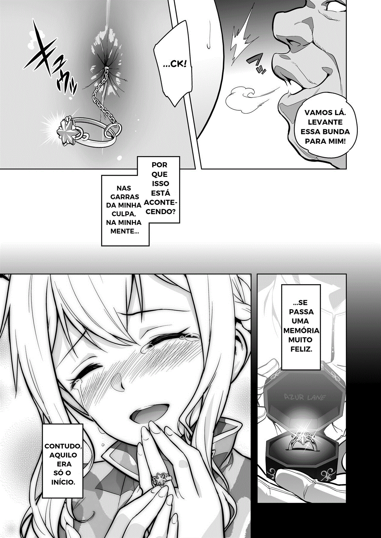 (C94) [sin-maniax (Todoroki Shin)] a§terisk (Azur Lane) [Portuguese-BR] image number 5