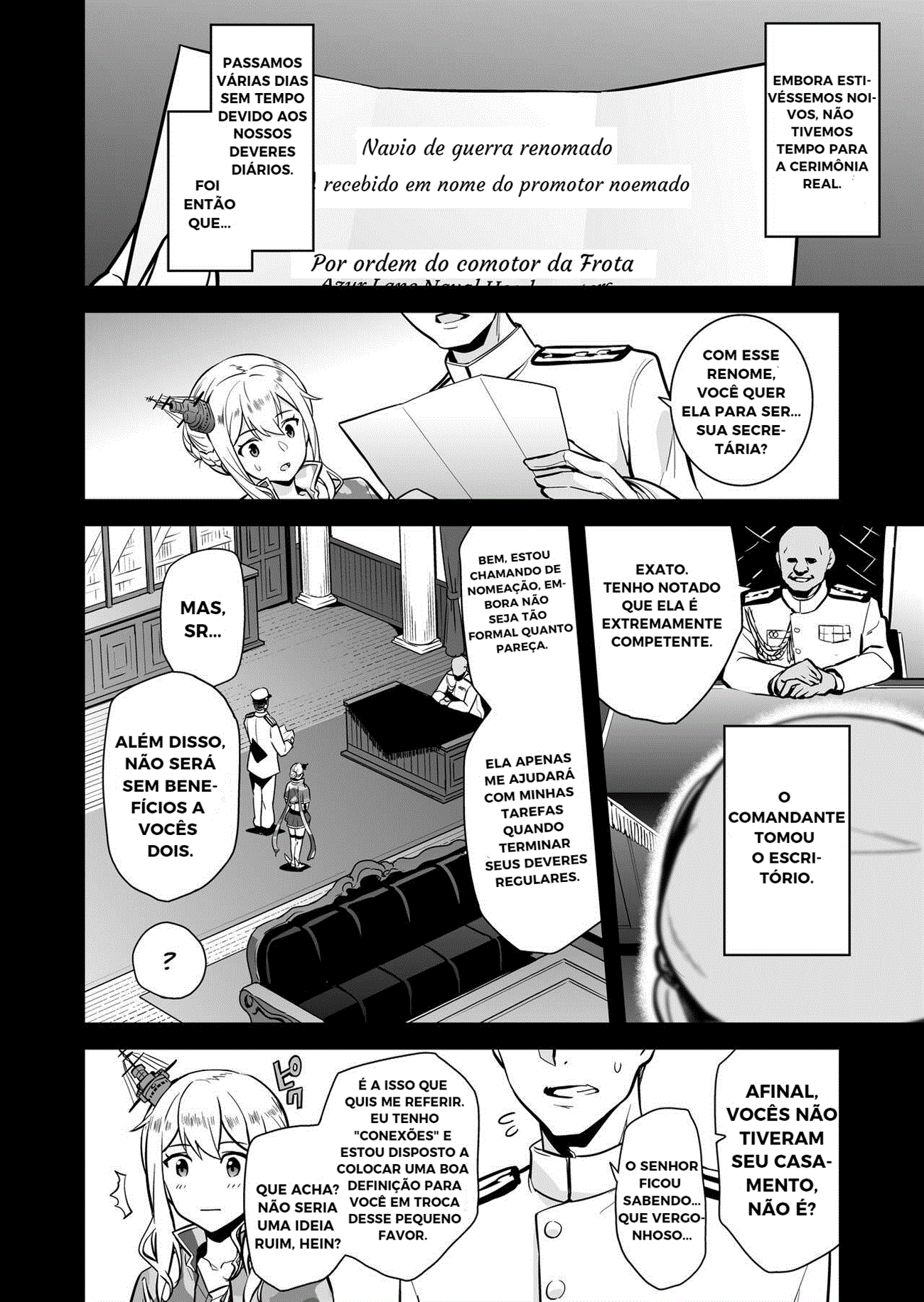 (C94) [sin-maniax (Todoroki Shin)] a§terisk (Azur Lane) [Portuguese-BR] image number 6