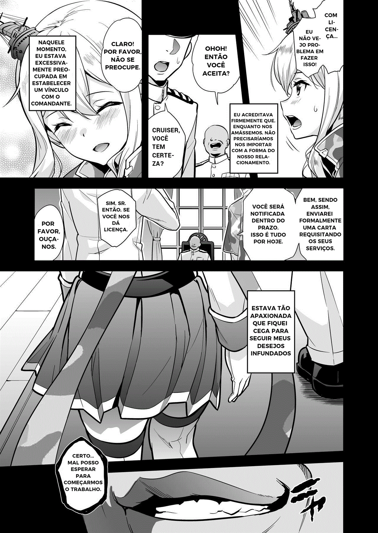 (C94) [sin-maniax (Todoroki Shin)] a§terisk (Azur Lane) [Portuguese-BR] image number 7