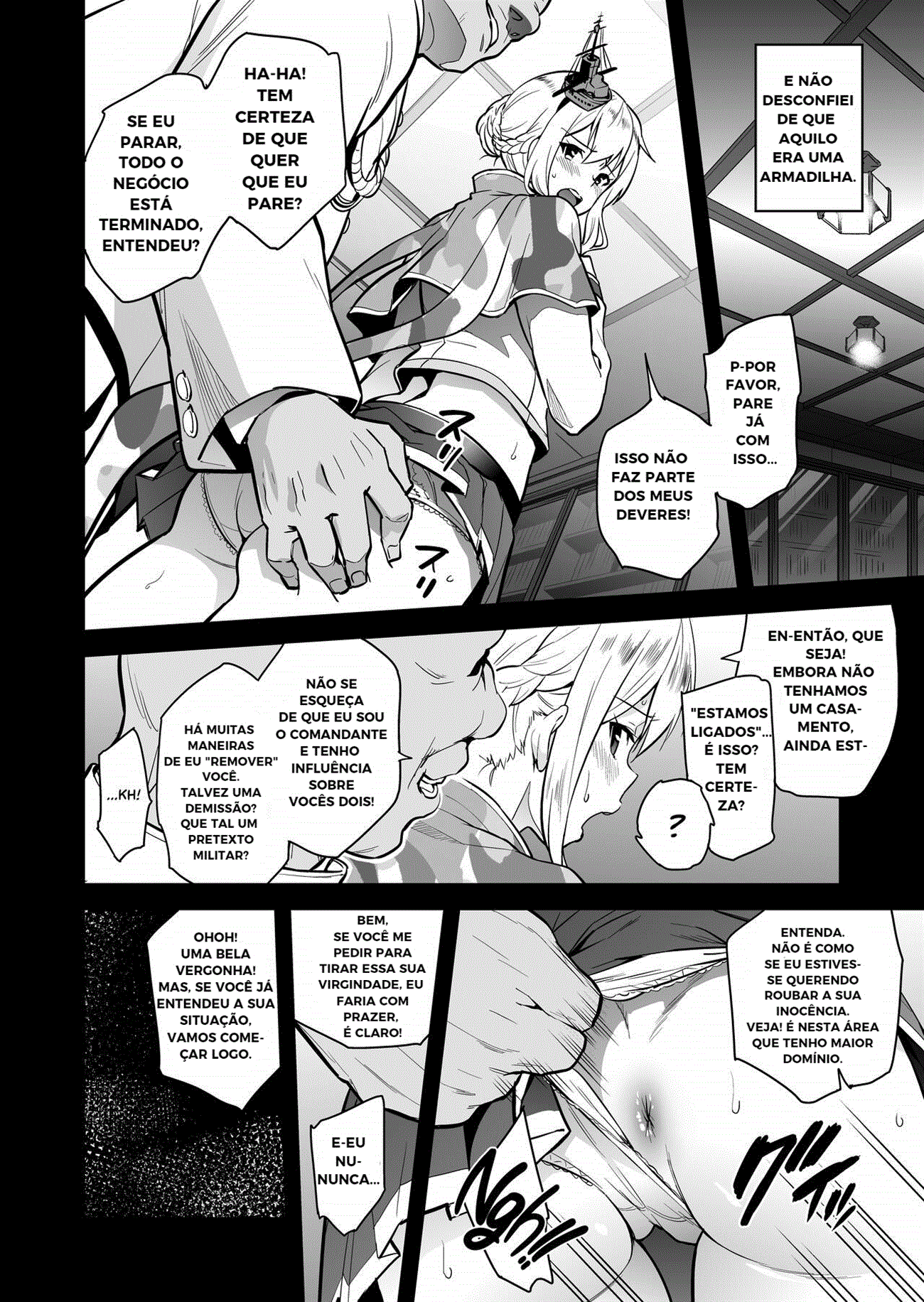 (C94) [sin-maniax (Todoroki Shin)] a§terisk (Azur Lane) [Portuguese-BR] image number 8