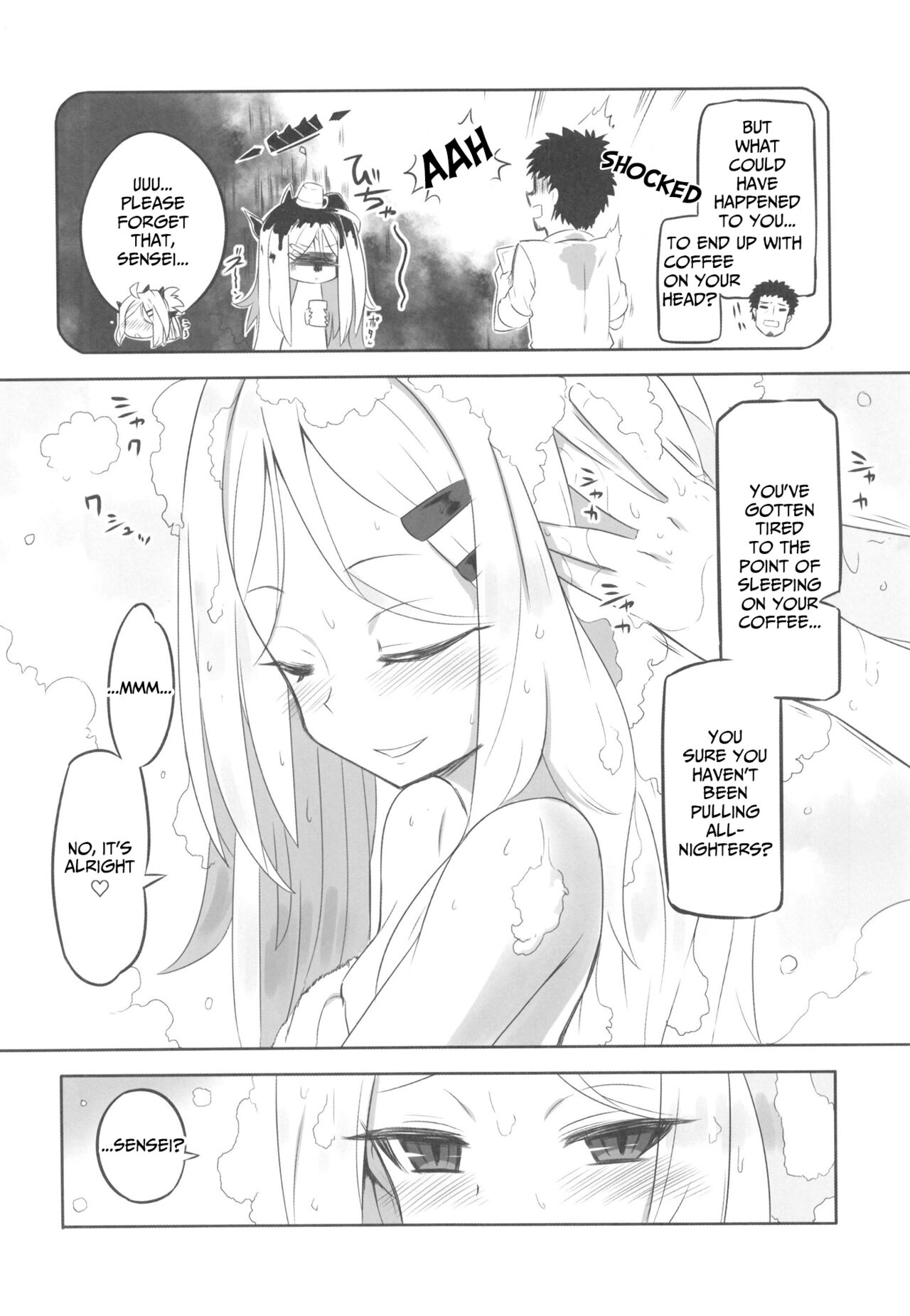 (C100) [CLOCK STAR (Kronosaurus)] Ecstasy Archive (Blue Archive) [English] [Caffeine Snek] [Partial SFX Translation] 5eme image