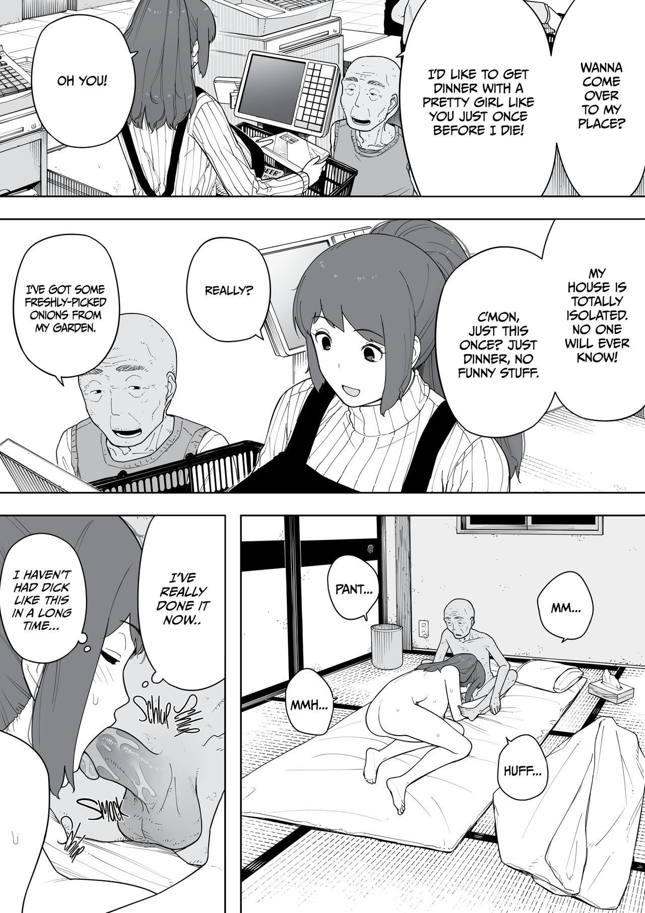 [NT Labo (NT Robo)] Nande Sonna Yatsu ga Iin da yo... -Jijii to Uwaki Ninshin Saikon shita Kaa-san- [English] [Decensored] imagen número 13