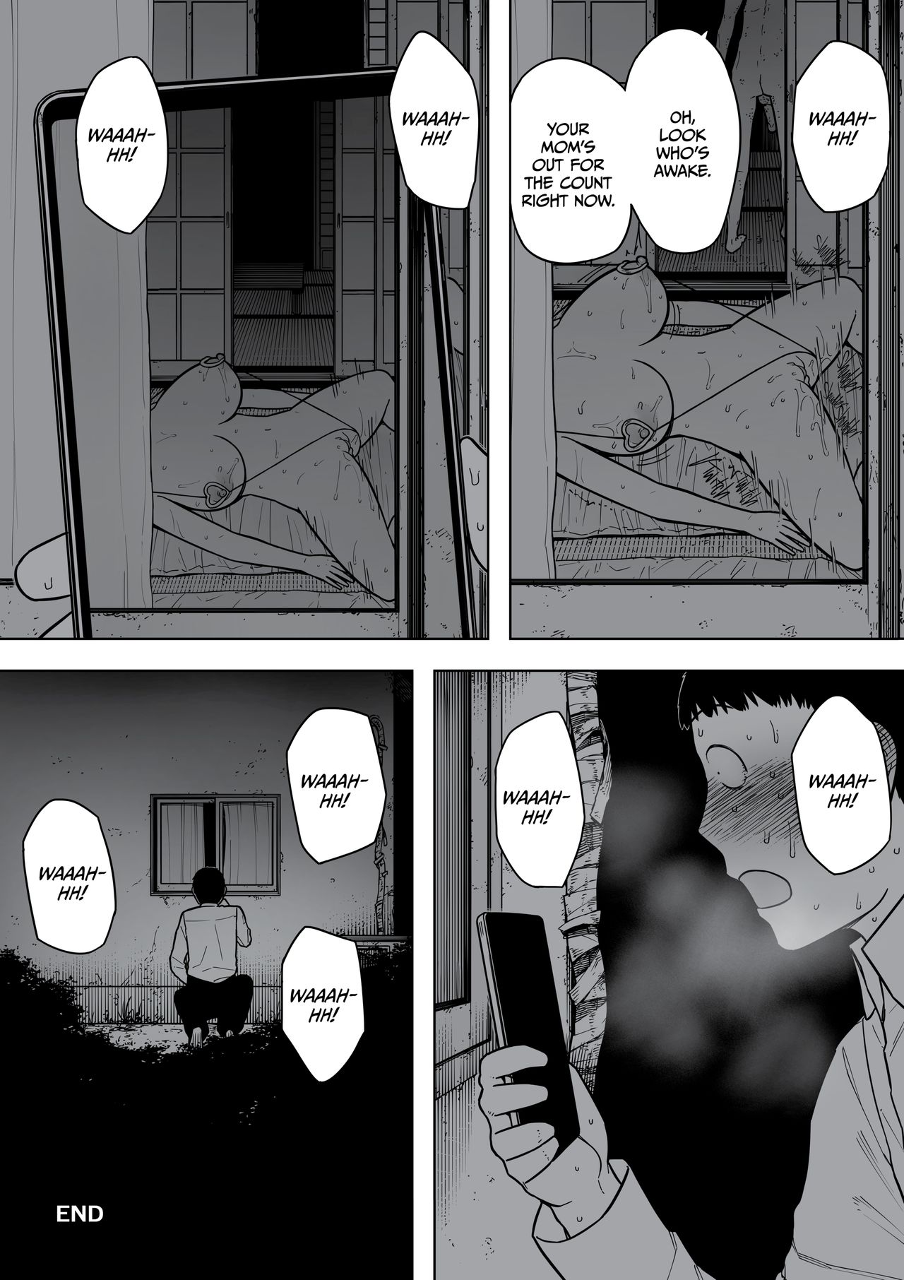 [NT Labo (NT Robo)] Nande Sonna Yatsu ga Iin da yo... -Jijii to Uwaki Ninshin Saikon shita Kaa-san- [English] [Decensored] imagen número 33