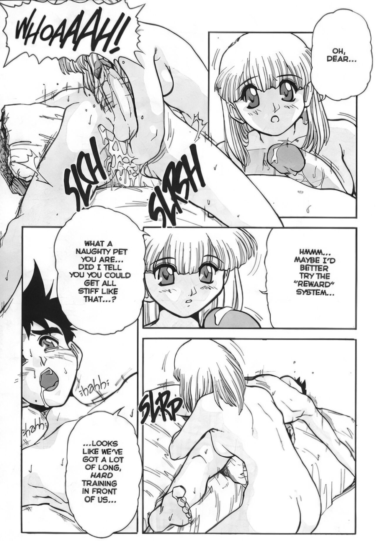 [Juubaori Mashumaro] Black Opera [English] [Upscale] image number 6