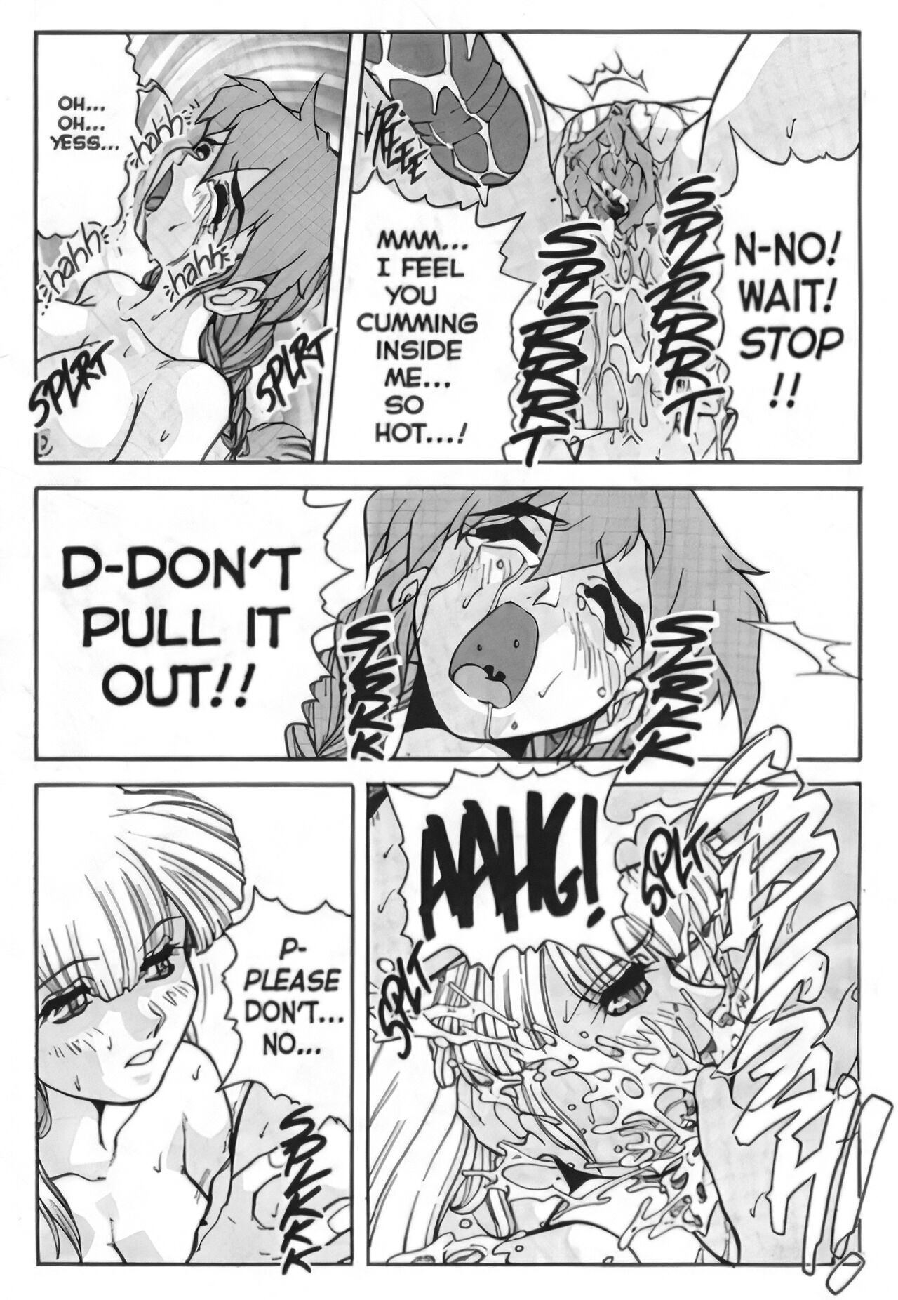 [Juubaori Mashumaro] Black Opera [English] [Upscale] image number 18