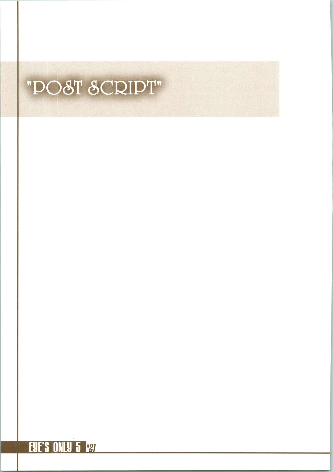 (C63) [BRAIN SOFT (Amane Hibiki)] EYE'S ONLY 5 (Yakitate!! Japan) image number 21