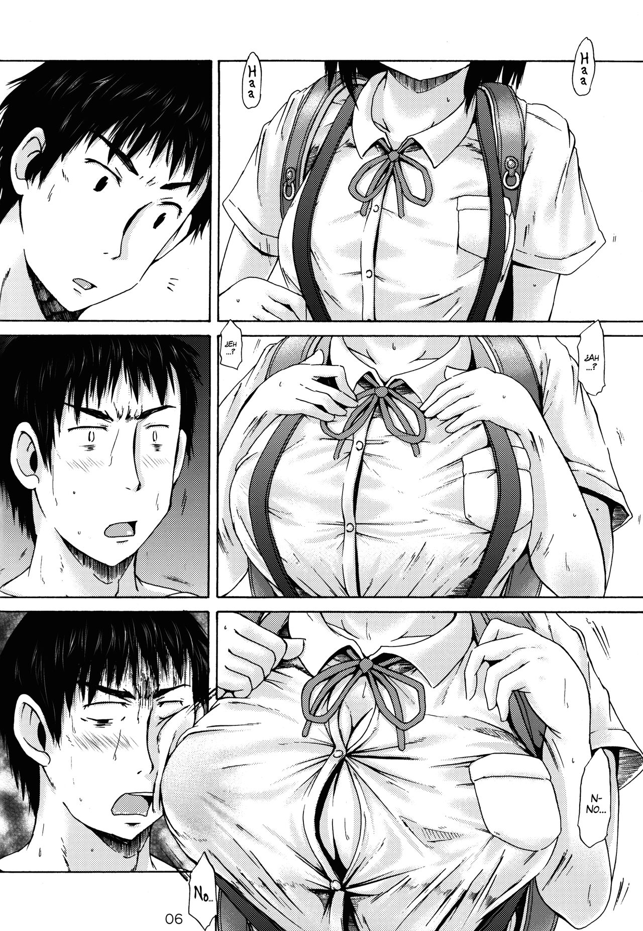 (C89) [MILK STANDARD (Shinichi)] Tsuri Skirt no Onnanoko ga Ayashii Supple de Tayuntayun ni Nacchatta! | A Girl in a Skirt with Suspenders Got Busty From Taking a Strange Supplement! [Spanish] [VarKatzas666] 이미지 번호 6