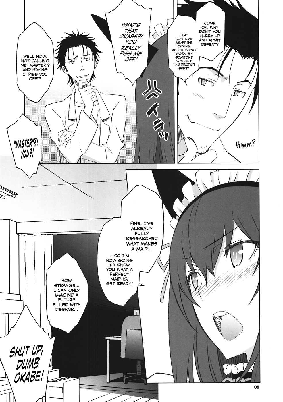 (C82) [Wagamama Dou (Syowmaru, NIO)] Sitainsu;Kedo 04 (Steins;Gate) [English] [Rinruririn] image number 8