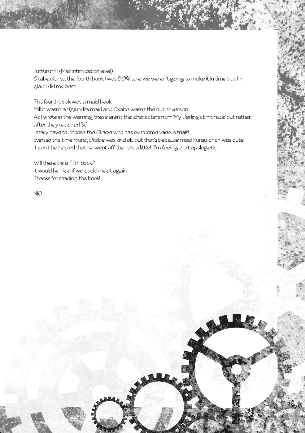 (C82) [Wagamama Dou (Syowmaru, NIO)] Sitainsu;Kedo 04 (Steins;Gate) [English] [Rinruririn] image number 23