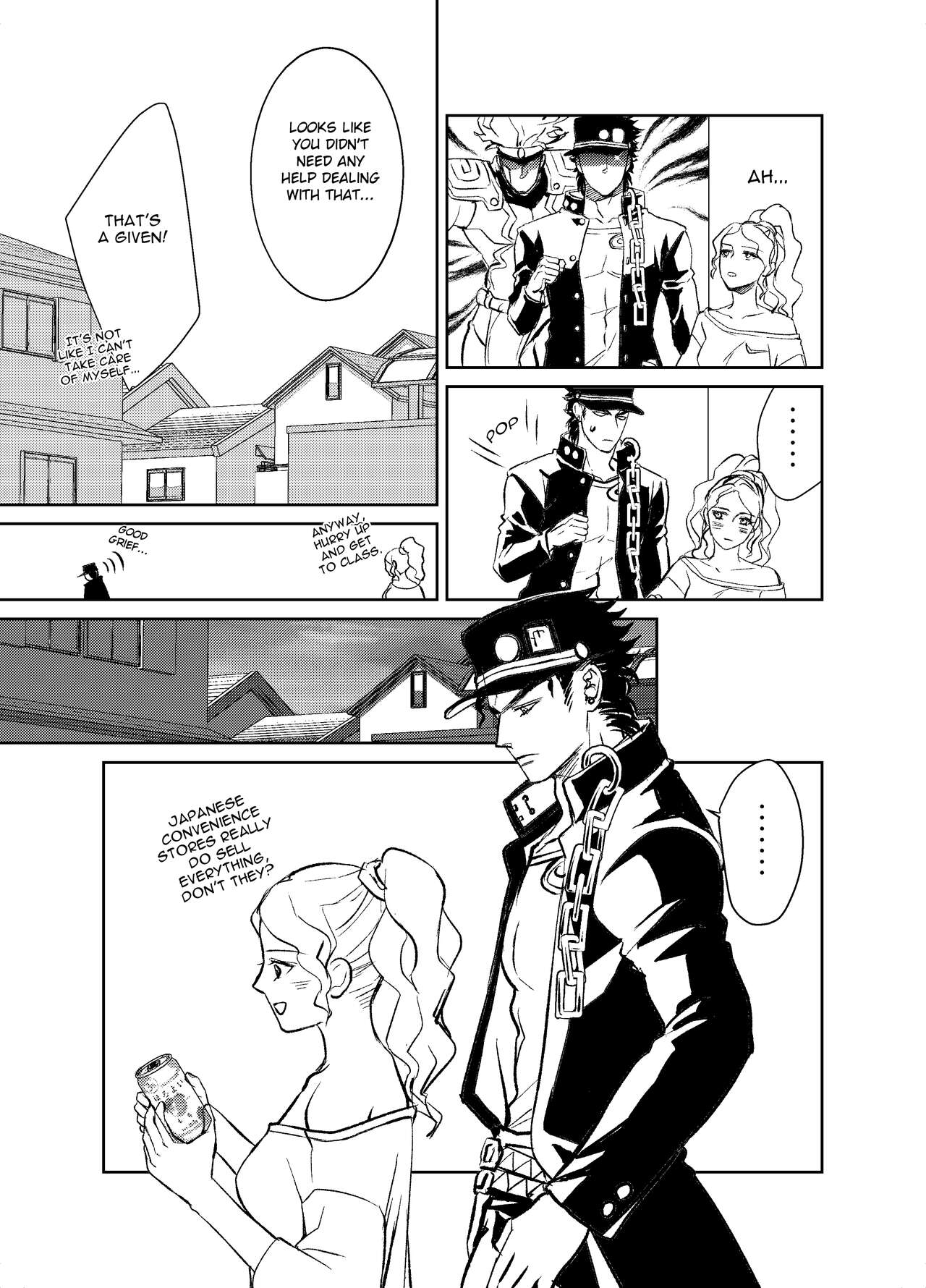 [Naburu] [Jo Mi] Koi Ni Ochita, Ka, Mo 2 (Jojo's Bizarre Adventure) [English] Bildnummer 9