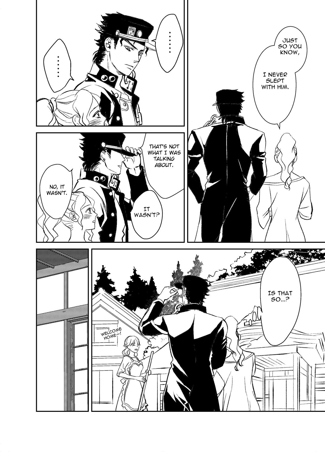 [Naburu] [Jo Mi] Koi Ni Ochita, Ka, Mo 2 (Jojo's Bizarre Adventure) [English] Bildnummer 14