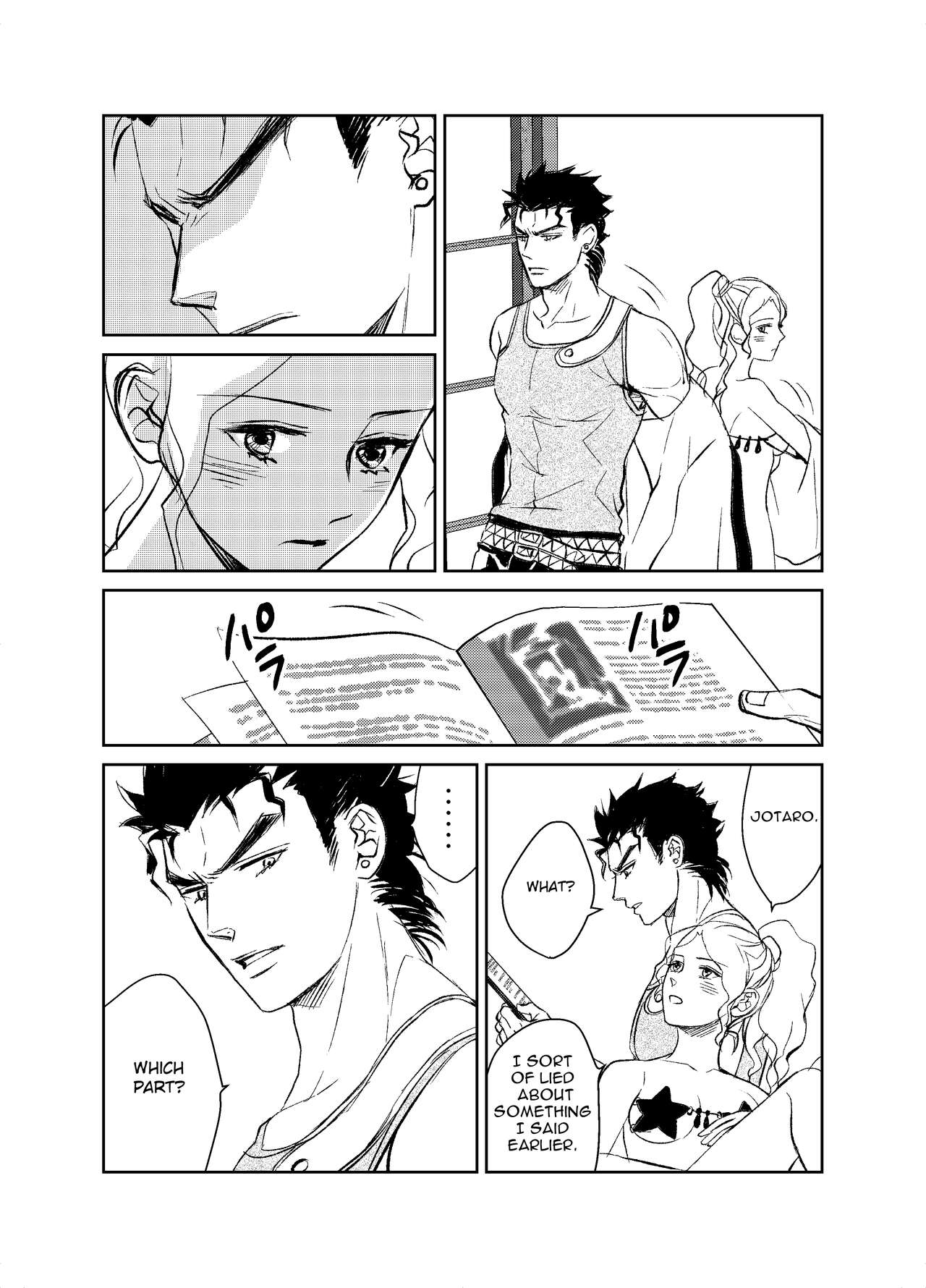 [Naburu] [Jo Mi] Koi Ni Ochita, Ka, Mo 2 (Jojo's Bizarre Adventure) [English] Bildnummer 15