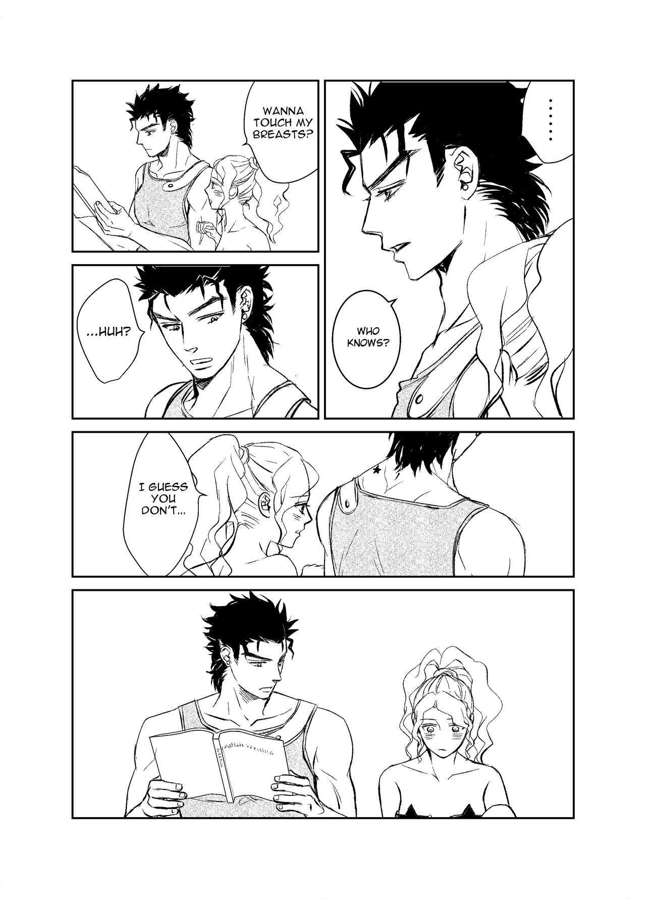 [Naburu] [Jo Mi] Koi Ni Ochita, Ka, Mo 2 (Jojo's Bizarre Adventure) [English] Bildnummer 18