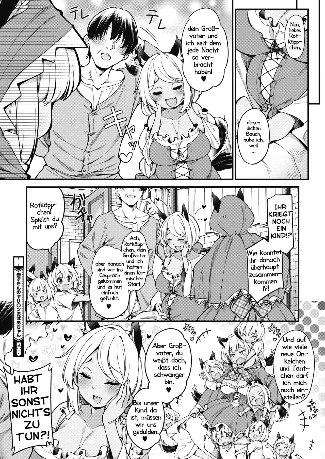 [Sirokuma] Akazukin no Yariman Obaa-chan | Rotkäppchens große böse Großmutter (COMIC HOTMILK 2021-10) [German] [Haigen] [Digital] imagen número 20