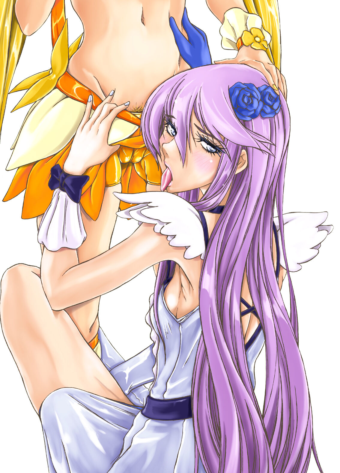 [Sekai Kakumei Club (Ozawa Reido)] Yuri-san 17-sai, Watashi, Madamada Geneki Nandesu. (HeartCatch PreCure!) [Digital] 이미지 번호 36