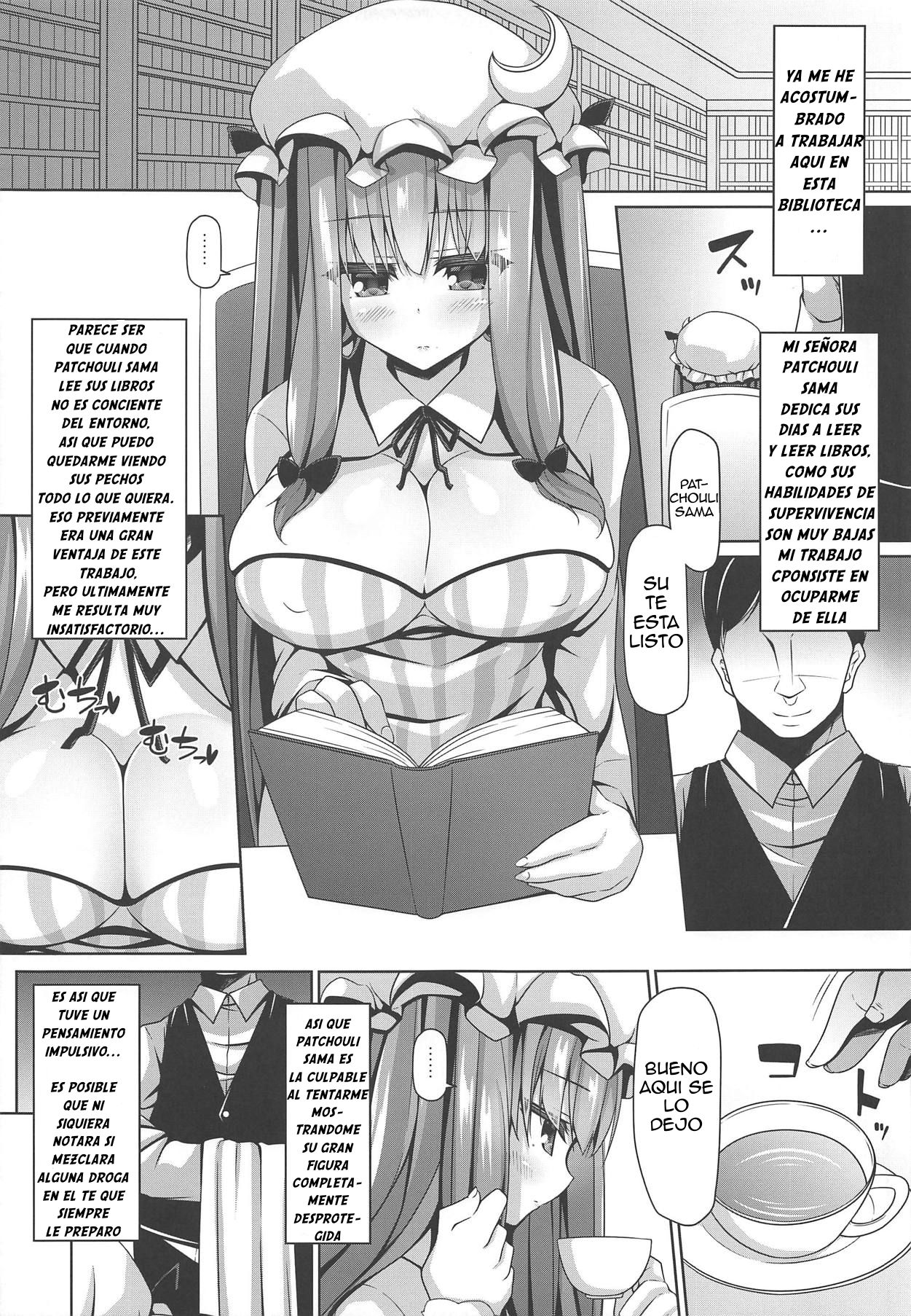 (Reitaisai 16) [Right away (Sakai Minato)] Neteiru Patchouli ni wa Nani o Shite mo Yoi | Si Patchouli Esta Dormida Puedo Hacerle Lo Que Quiera (Touhou Project) [Spanish] [serres] 이미지 번호 4