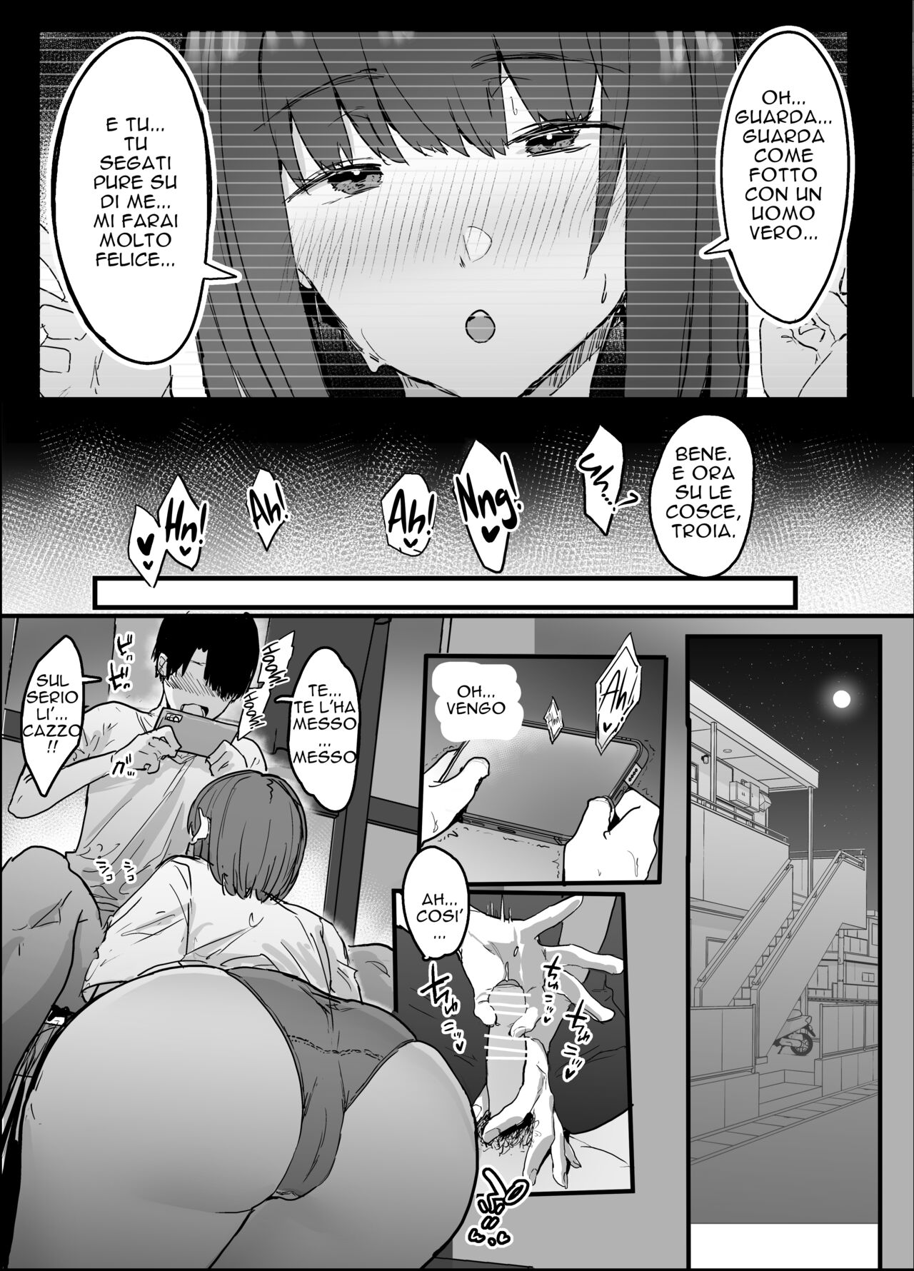 [Nhoooooooooooooo (Oosawara Sadao)] Netorase Club Part 1/2 [Italian] [Rewrite] 画像番号 9