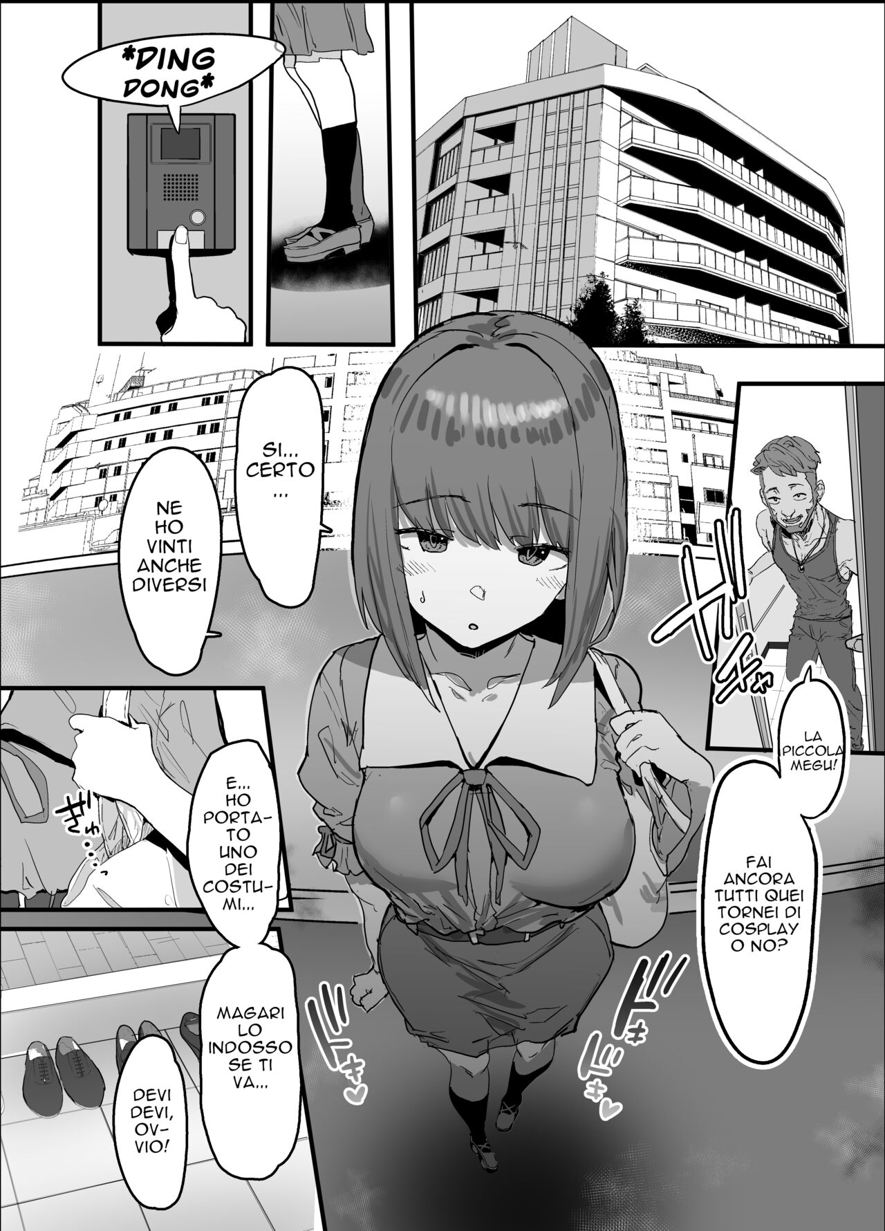 [Nhoooooooooooooo (Oosawara Sadao)] Netorase Club Part 1/2 [Italian] [Rewrite] 画像番号 14