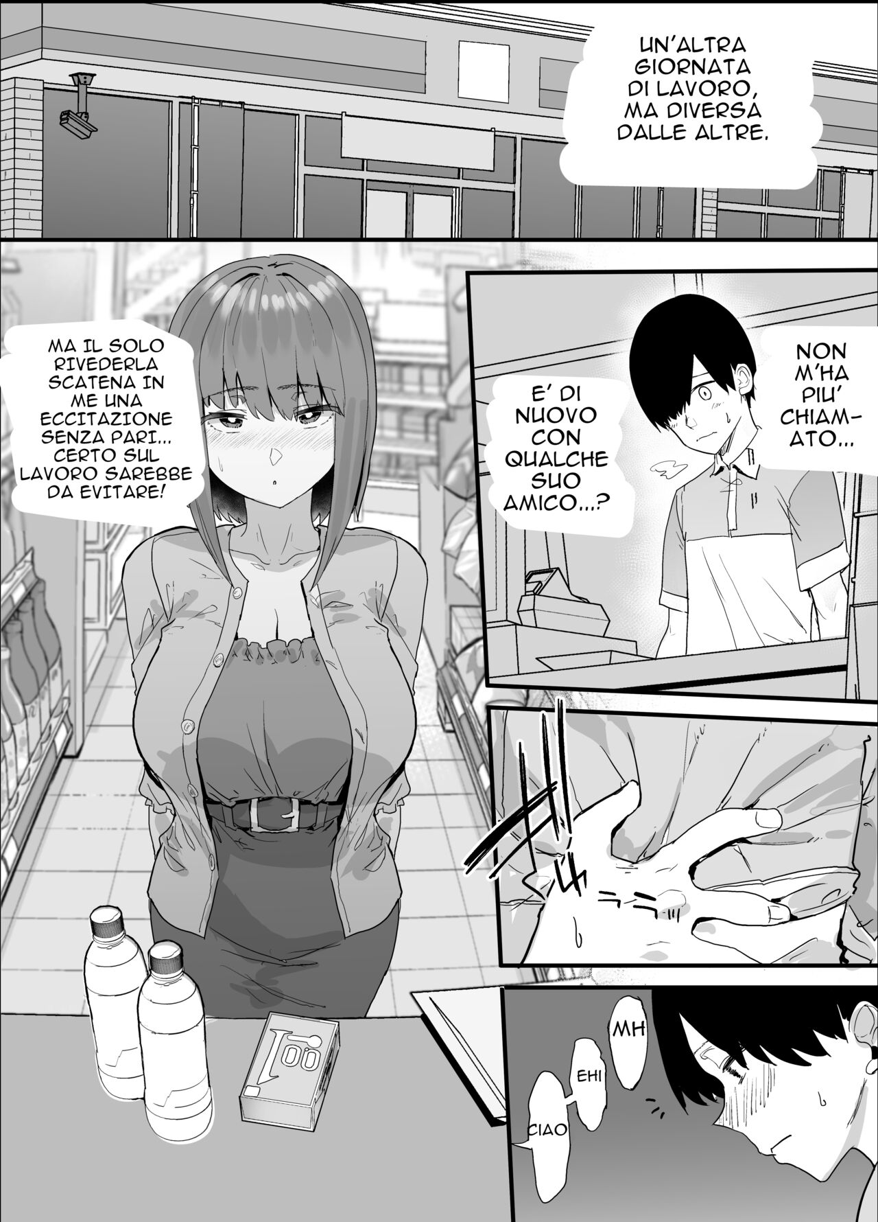 [Nhoooooooooooooo (Oosawara Sadao)] Netorase Club Part 1/2 [Italian] [Rewrite] 画像番号 29