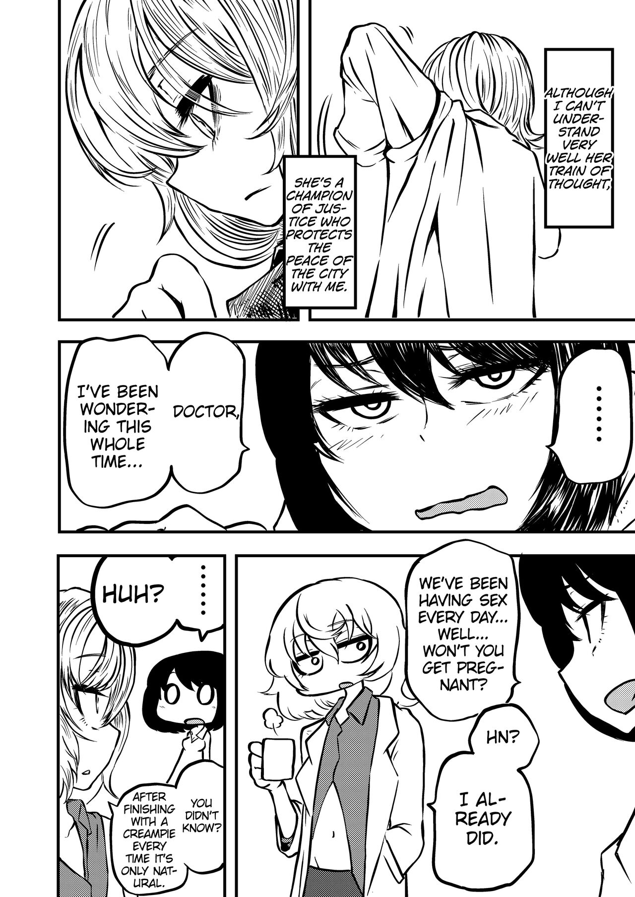 [Mikenekohanten (Sakamoto Kafka)] Ponkotsu Futa Robot Laboratory Z [English] [MrBubbles] [Digital] Bildnummer 8