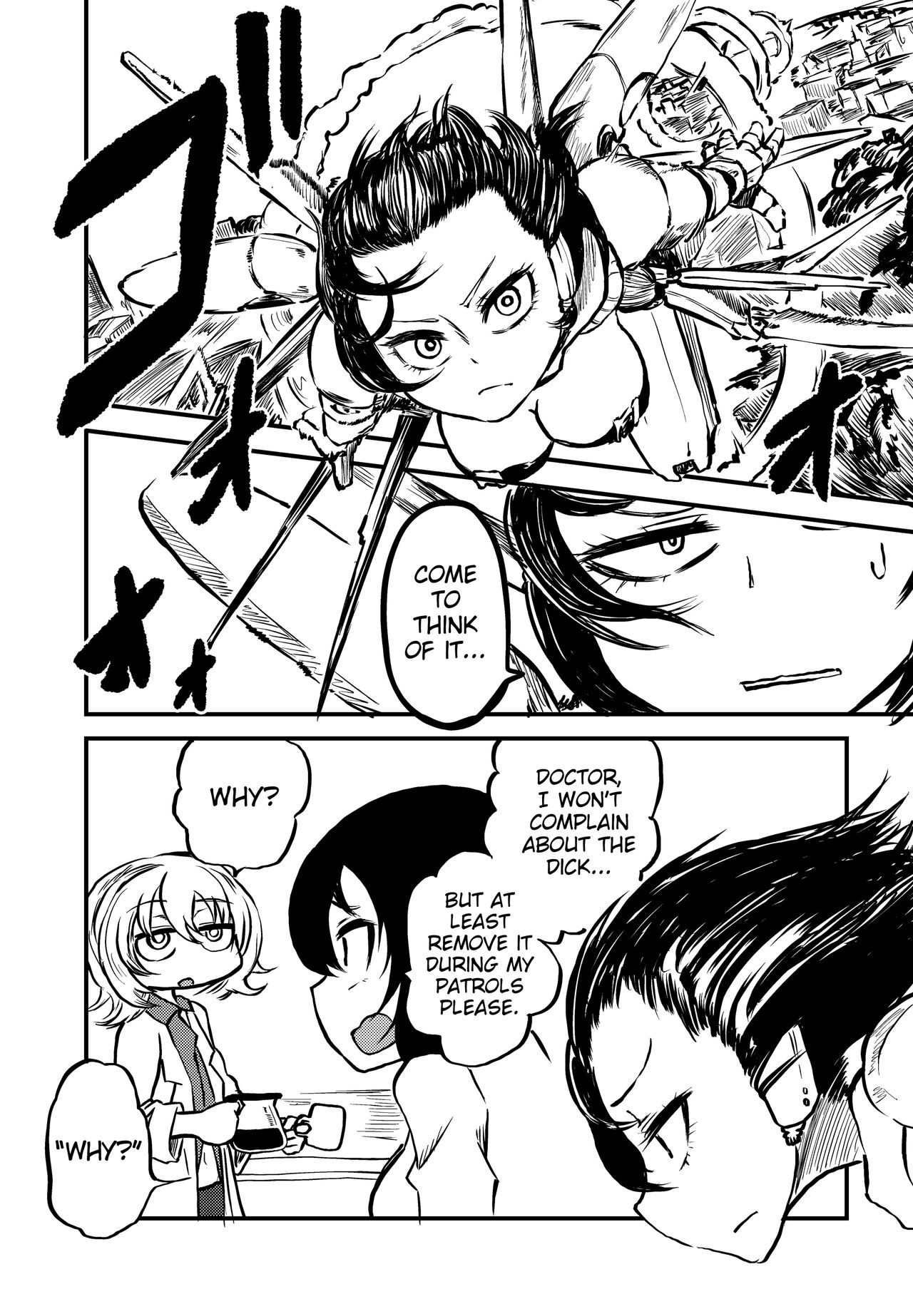 [Mikenekohanten (Sakamoto Kafka)] Ponkotsu Futa Robot Laboratory Z [English] [MrBubbles] [Digital] Bildnummer 12