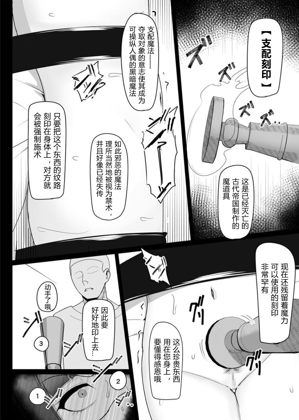 [PitaPita (Pita)] Shihai Kokuin Takabisha na Onna Majutsushi ga Shiranai Aida ni Omocha ni Sareru [Chinese] image number 12