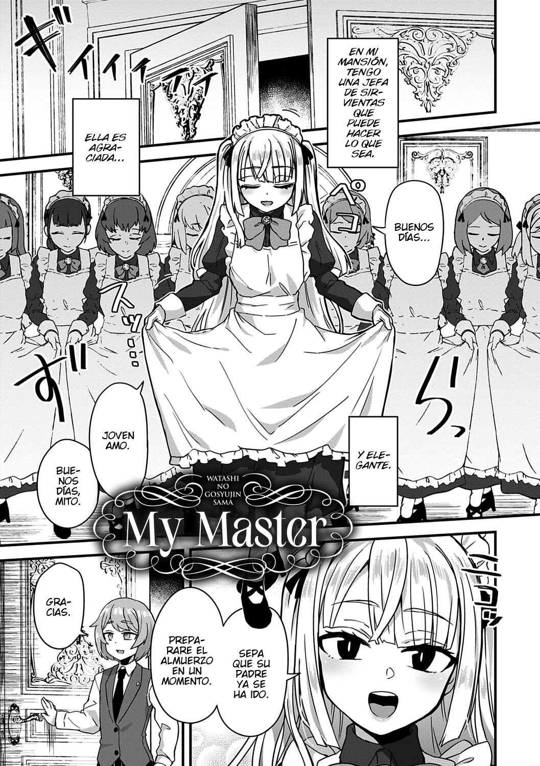 [Etori Yuuya] Watashi no Gosyujin-Sama (Watashi Iro no Otokonoko) [Spanish] [elmodela8] [Digital] image number 1