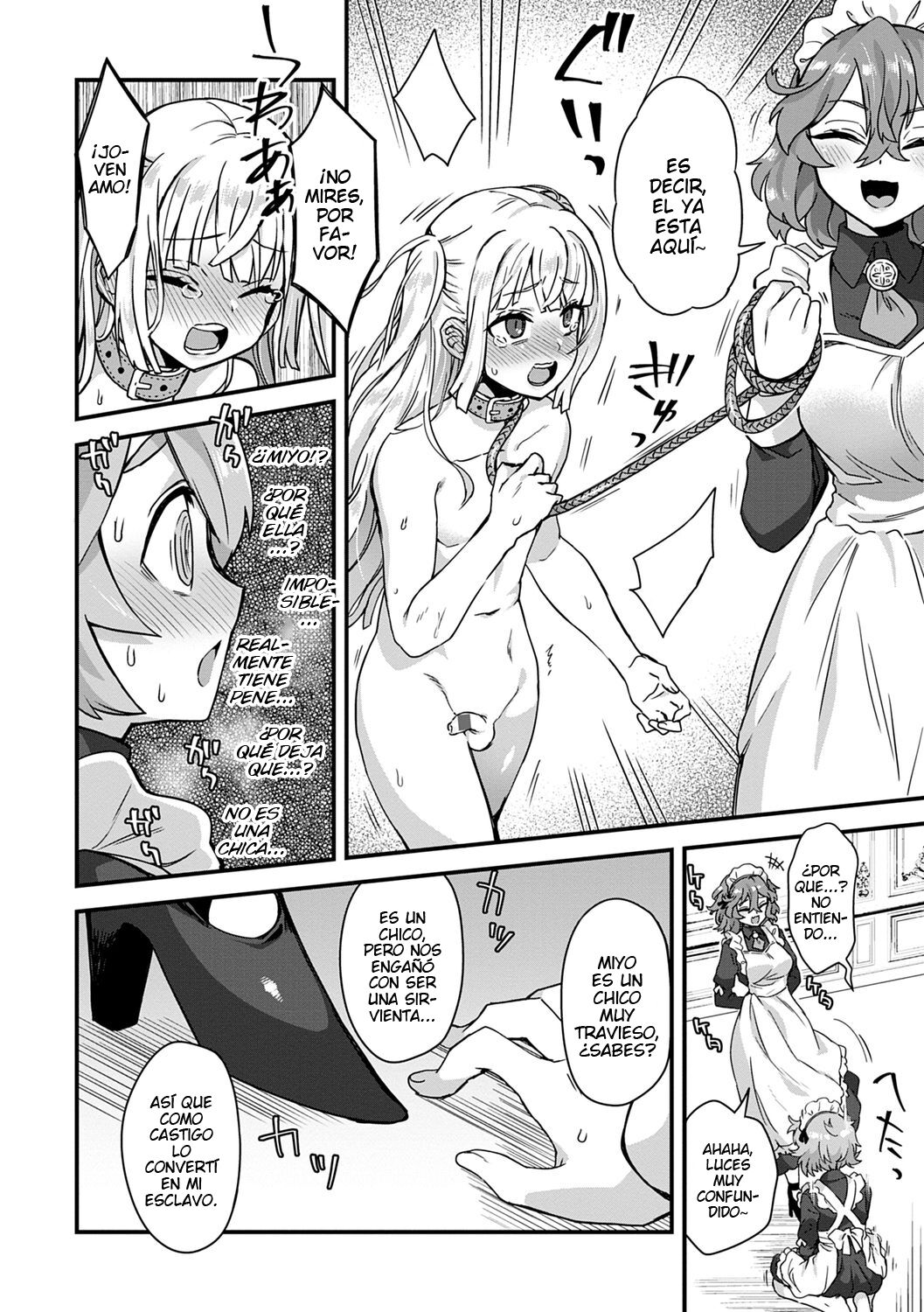 [Etori Yuuya] Watashi no Gosyujin-Sama (Watashi Iro no Otokonoko) [Spanish] [elmodela8] [Digital] image number 8