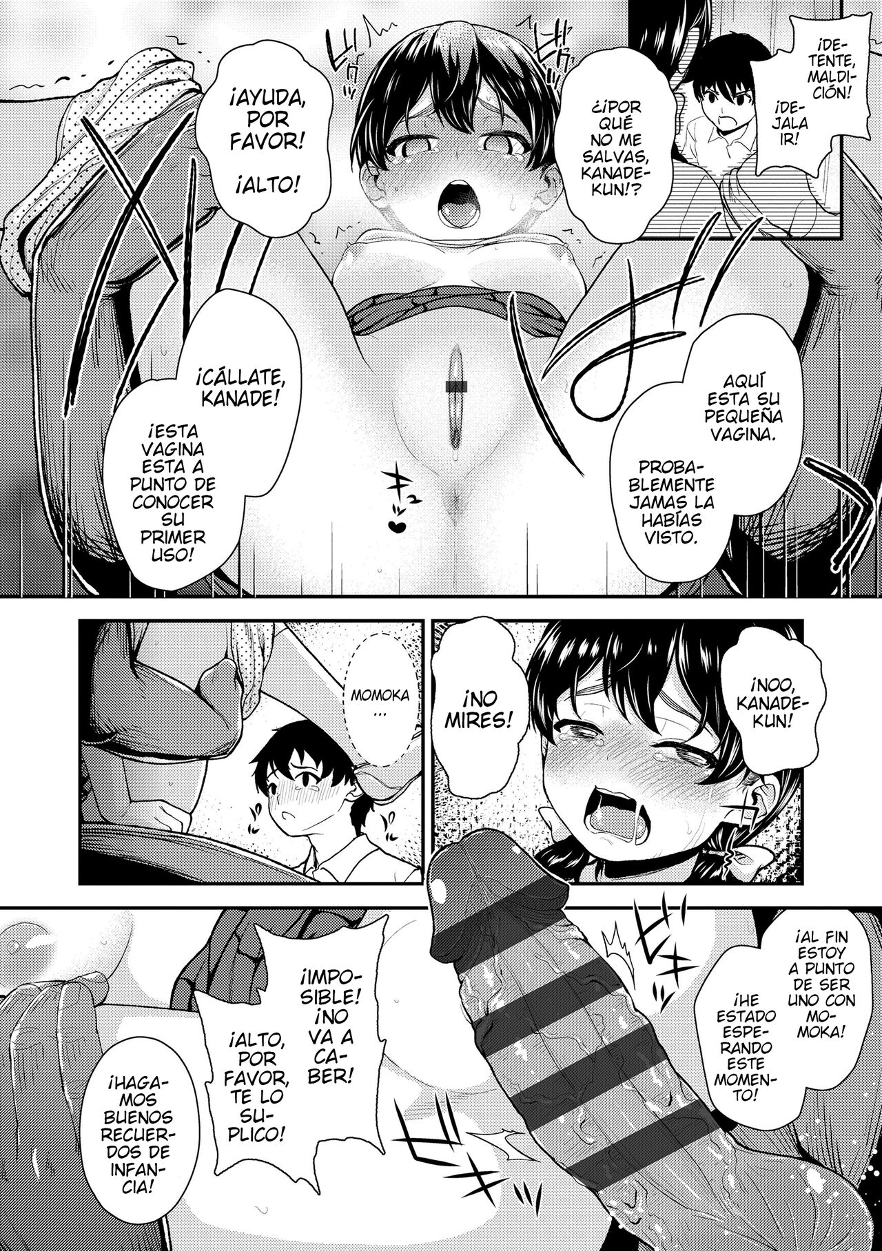 [Hikoma Hiroyuki] Koisuru Kisetsu (Gouin ni Kusogaki Mesuana Dochutte Mita (Wara)) [Spanish] [elmodela8] [Digital] image number 16