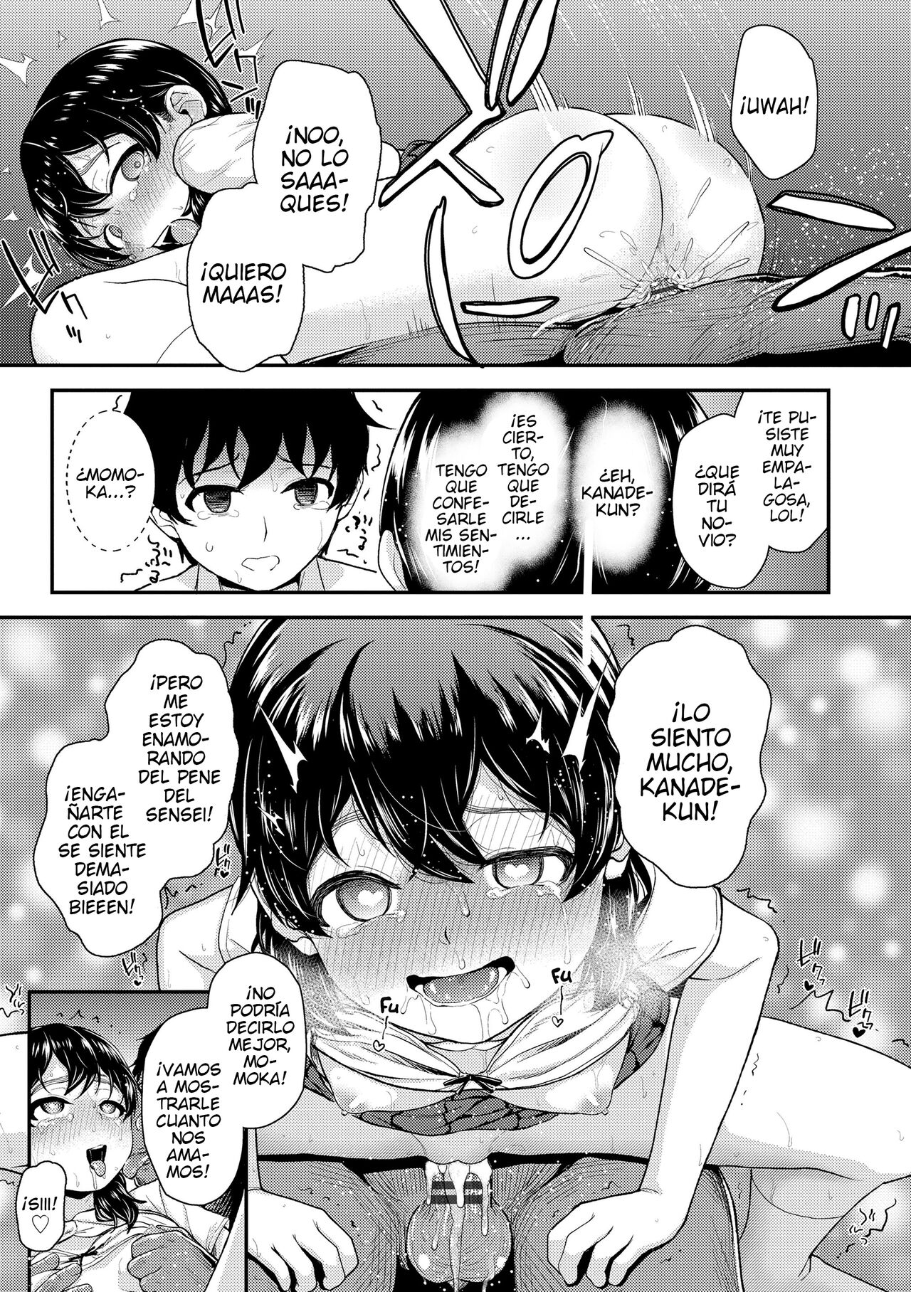 [Hikoma Hiroyuki] Koisuru Kisetsu (Gouin ni Kusogaki Mesuana Dochutte Mita (Wara)) [Spanish] [elmodela8] [Digital] image number 23