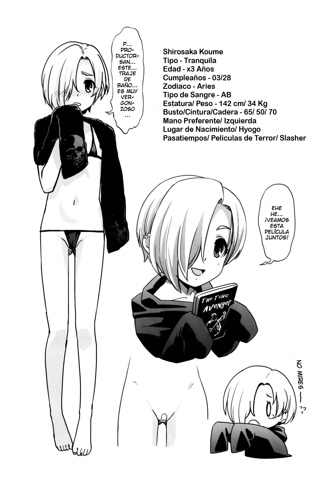 (C90) [Hanyan. (Nekomimi Kanon)] Splatter Love (THE IDOLM@STER CINDERELLA GIRLS) [Spanish] [elmodela8] image number 4