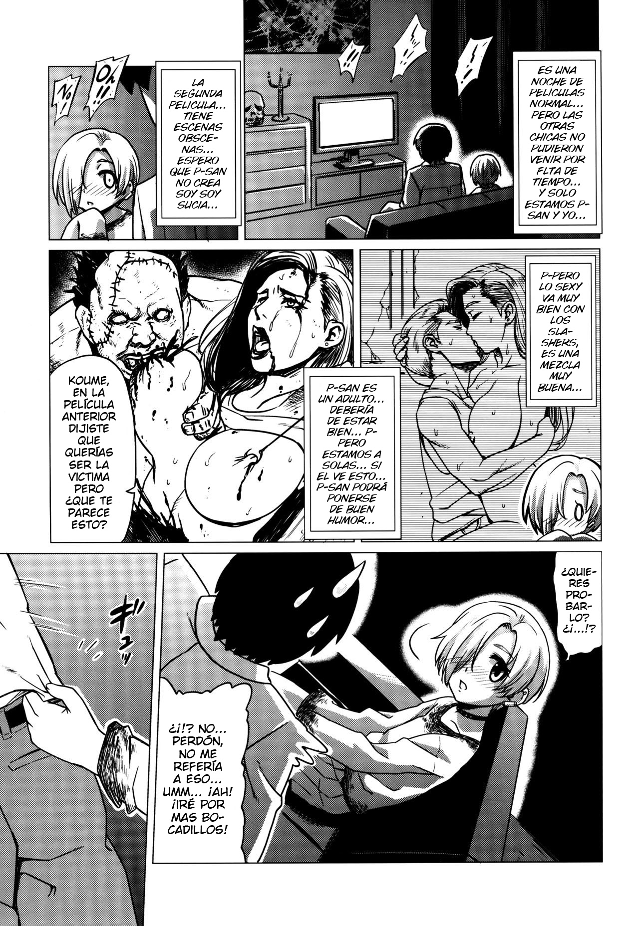 (C90) [Hanyan. (Nekomimi Kanon)] Splatter Love (THE IDOLM@STER CINDERELLA GIRLS) [Spanish] [elmodela8] image number 5