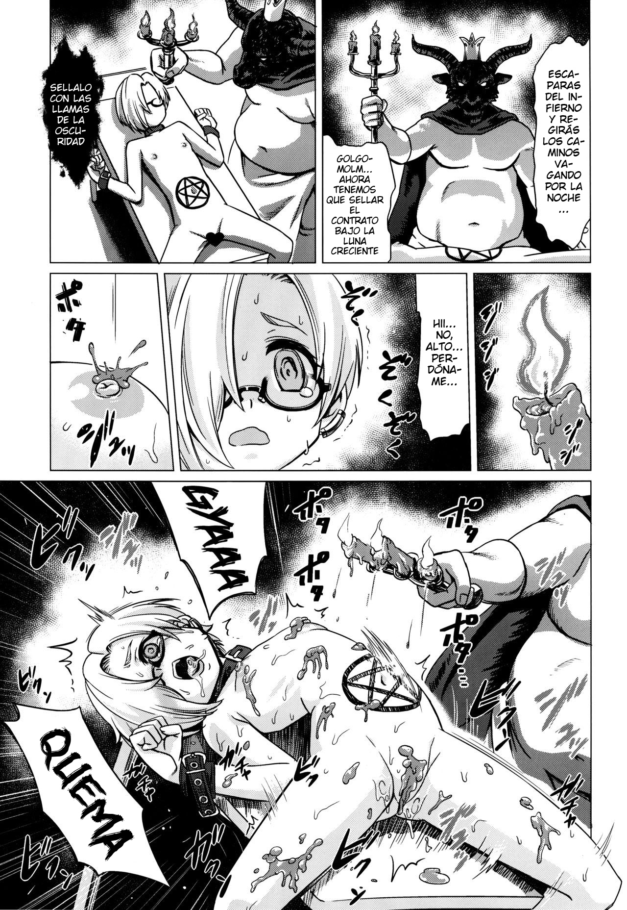 (C90) [Hanyan. (Nekomimi Kanon)] Splatter Love (THE IDOLM@STER CINDERELLA GIRLS) [Spanish] [elmodela8] image number 15