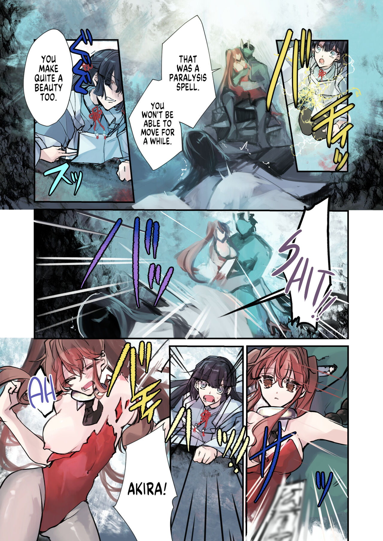 [Amuai Okashi Seisakusho (Sanada)] Nyotaika Sennou Sarete Shimatta Shinyuu o Sukeyou to Shitara Ore made Nyotaika Sarete Shimatta! [English] [SachiKing] 图片编号 21