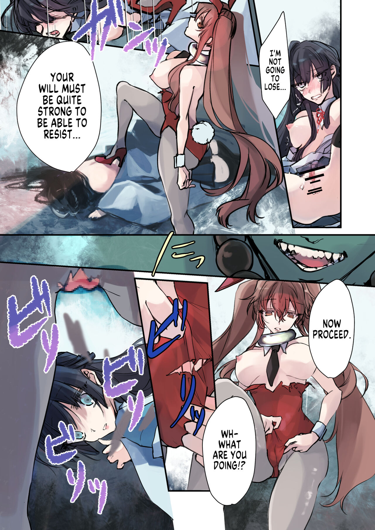 [Amuai Okashi Seisakusho (Sanada)] Nyotaika Sennou Sarete Shimatta Shinyuu o Sukeyou to Shitara Ore made Nyotaika Sarete Shimatta! [English] [SachiKing] 图片编号 27