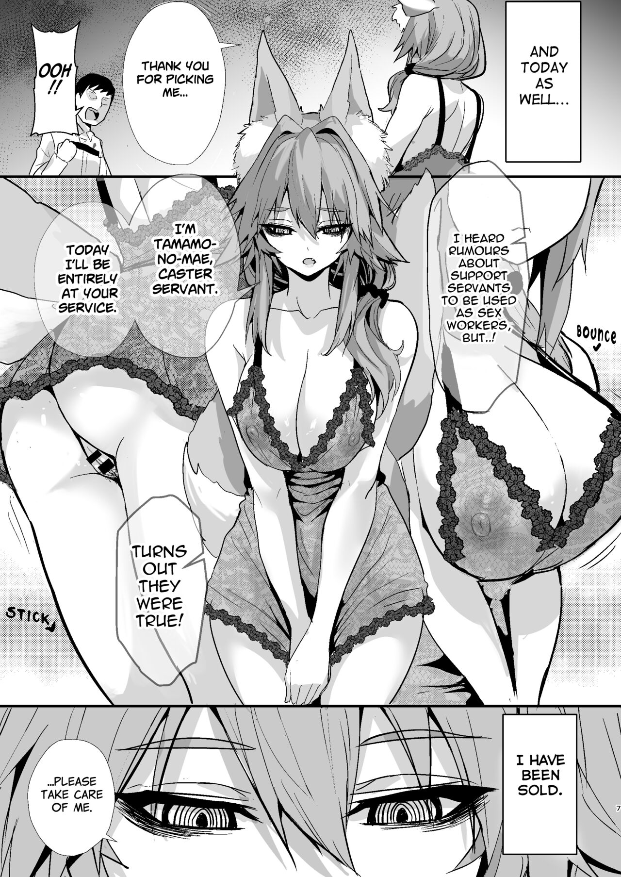 [Yamitsuki Honpo (Wise Speak)] Shinda Me Soap-jou Tamamo-san - Dead Eyes Sex Worker Tamamo-san. (Fate/Grand Order) [English] [Mant] [Digital] Bildnummer 6