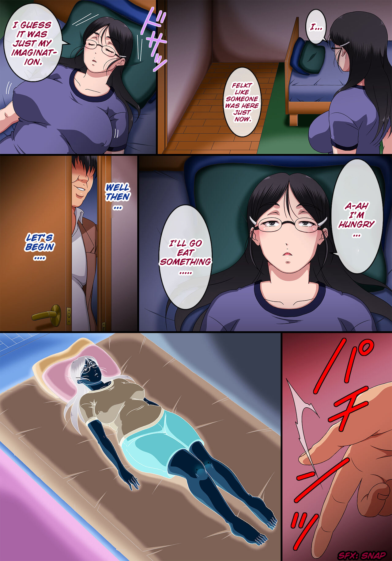 [Comic Onacchi (Juliet Kami)] Something unbelievable happened when I stopped time for 1 month and violated a 42 year old hikikomori woman Bildnummer 6