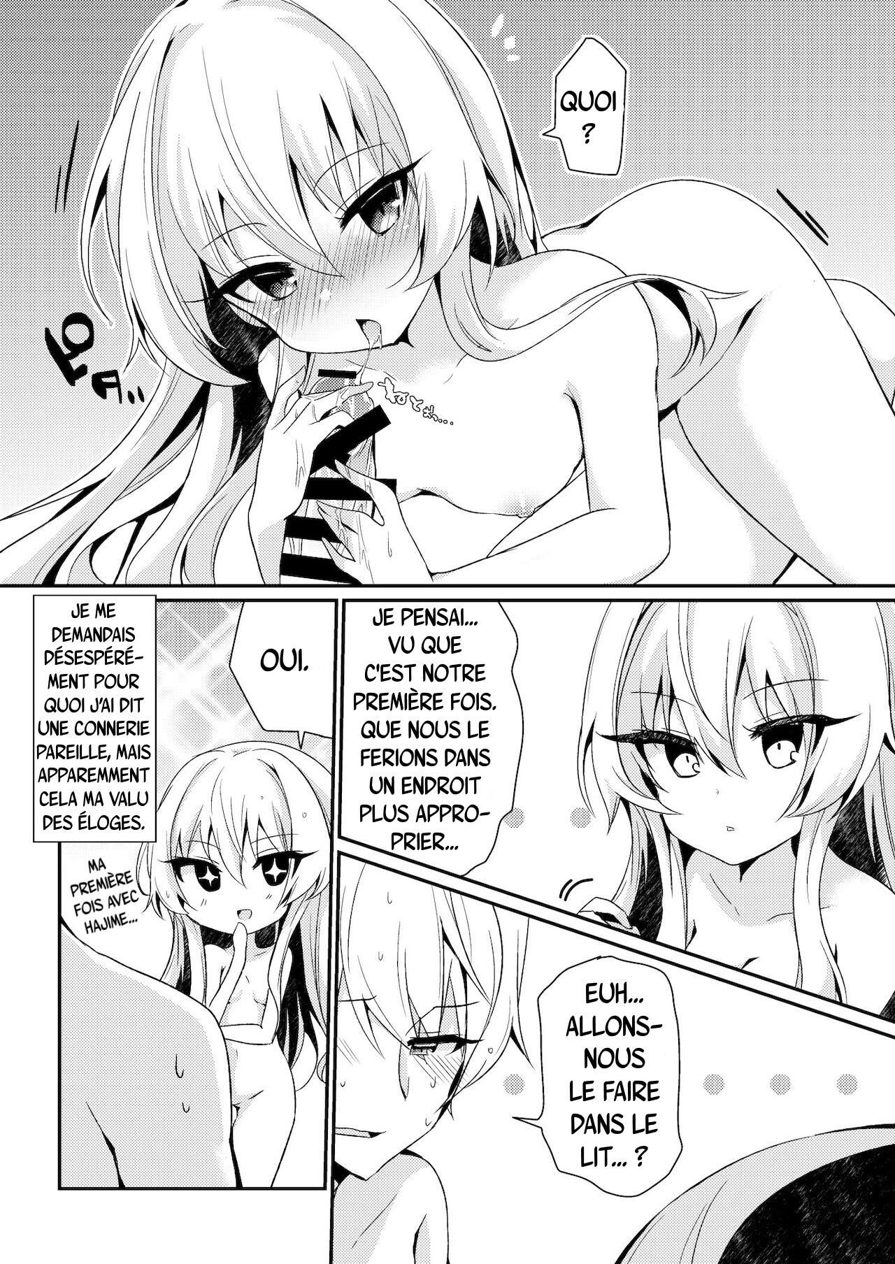 [Asshuku Town (Chiji Komari)] Arifureta Nichijo wa Kyuketsu Hime ni Kuwareru | Une Journée banal dévoré par une princesse vampire (Arifureta Shokugyou de Sekai Saikyou | Arifureta De Zéro à Héros) [french]  [Digital] 画像番号 6