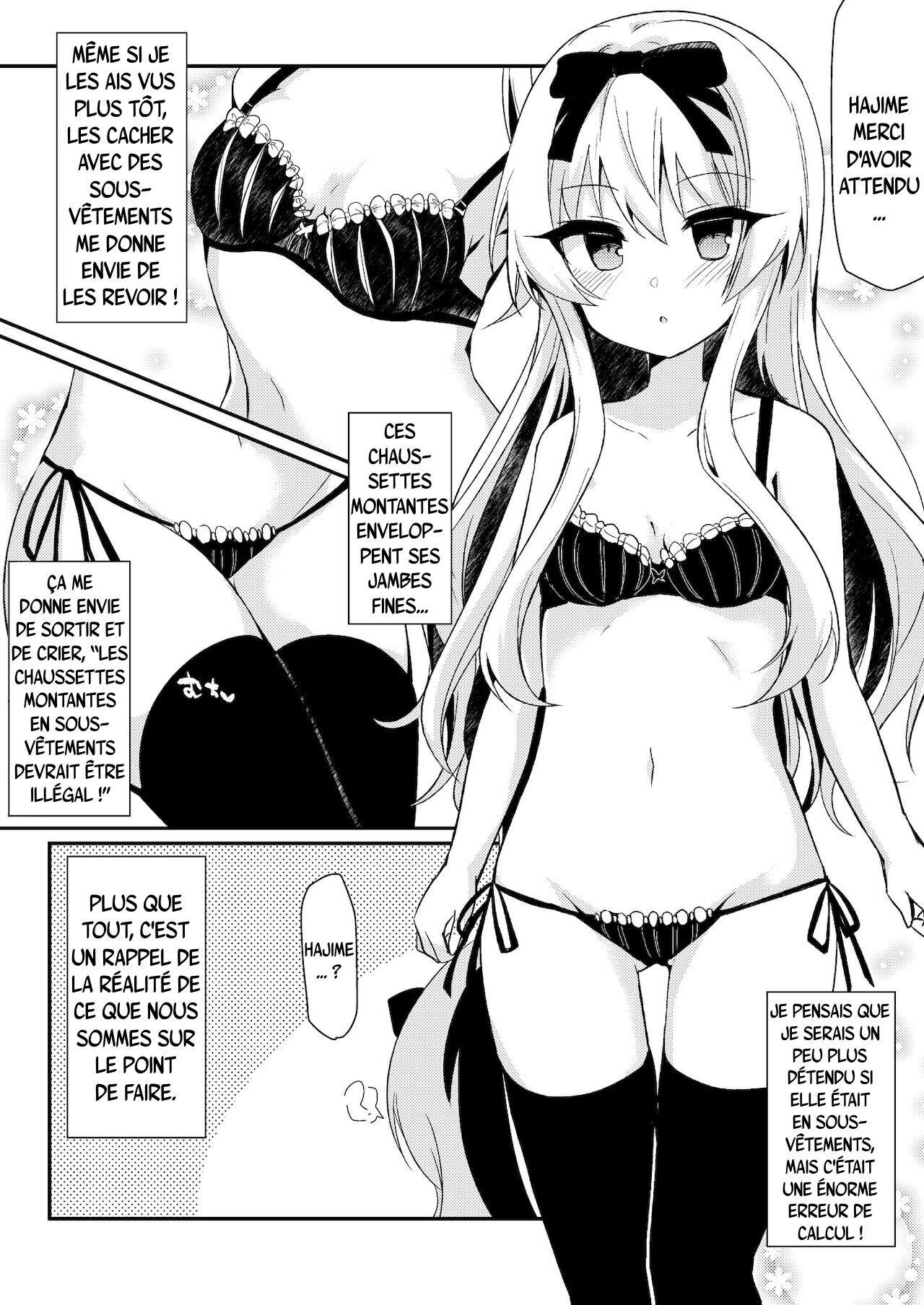 [Asshuku Town (Chiji Komari)] Arifureta Nichijo wa Kyuketsu Hime ni Kuwareru | Une Journée banal dévoré par une princesse vampire (Arifureta Shokugyou de Sekai Saikyou | Arifureta De Zéro à Héros) [french]  [Digital] 画像番号 7