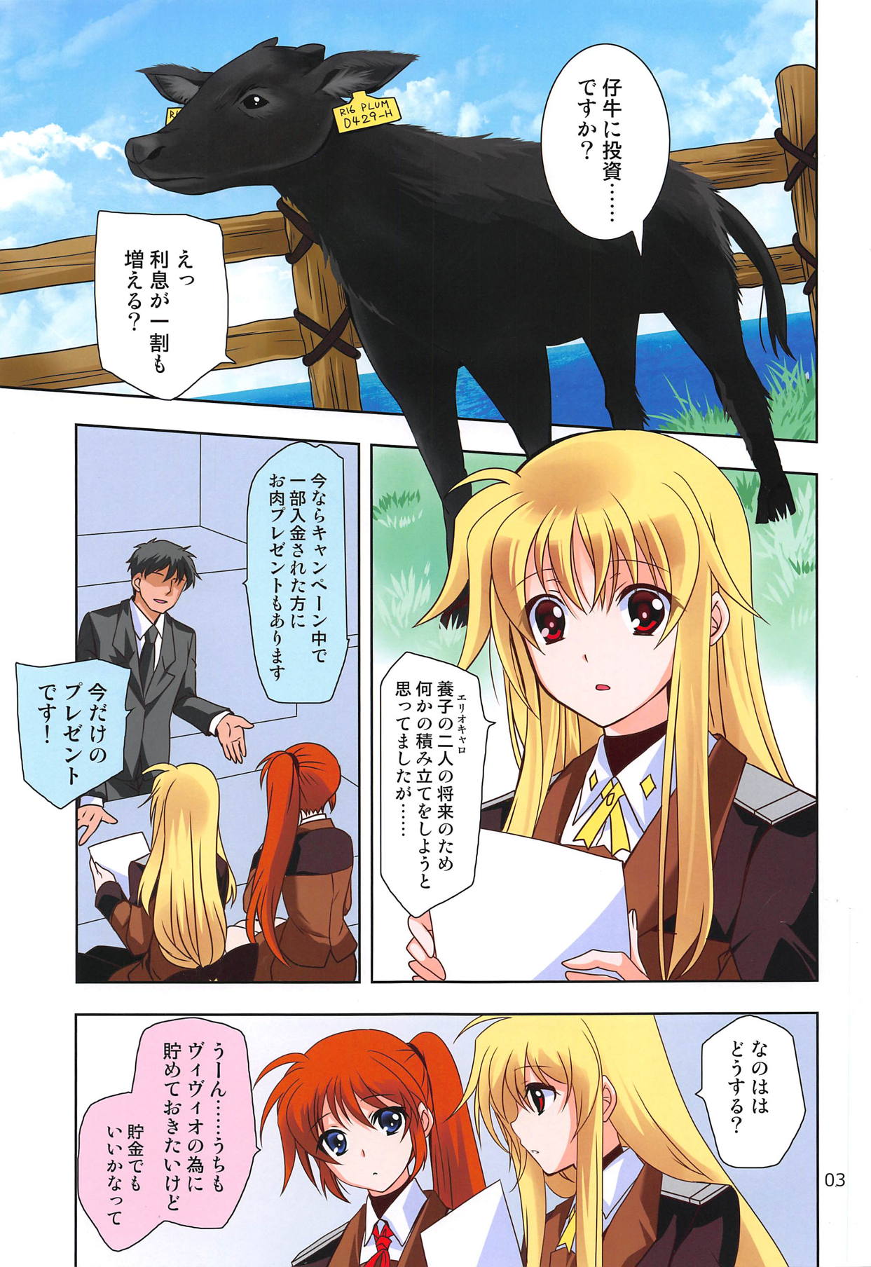 (COMIC1☆15) [PLUM (Kanna)] Magical SEED BBQ (Mahou Shoujo Lyrical Nanoha) 图片编号 2