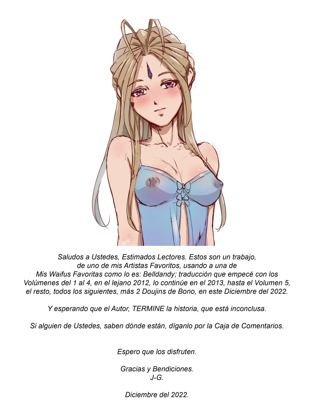 (C50) [Tenzan Koubou (Tenchuumaru)] Nightmare of My Goddess Vol. 1 (Ah! My Goddess) [Spanish] изображение № 2