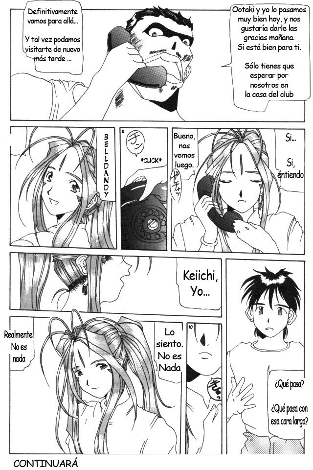 (C50) [Tenzan Koubou (Tenchuumaru)] Nightmare of My Goddess Vol. 1 (Ah! My Goddess) [Spanish] изображение № 32