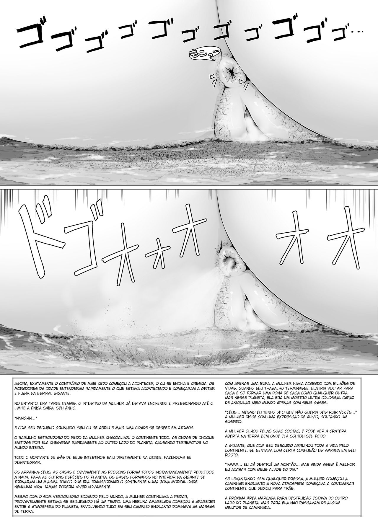 [Ochikonium (Terada Ochiko)] Chou Kyodai Obasan Jouriku | O Ataque da Tia Colossal [Portuguese-BR] [PM47] [Digital] 画像番号 11